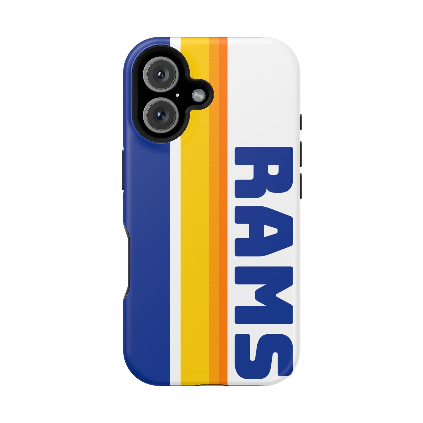 Rams Phone Case, Magnetic Phone Case, Retro Phone Case, Football Case for iPhone or Samsung