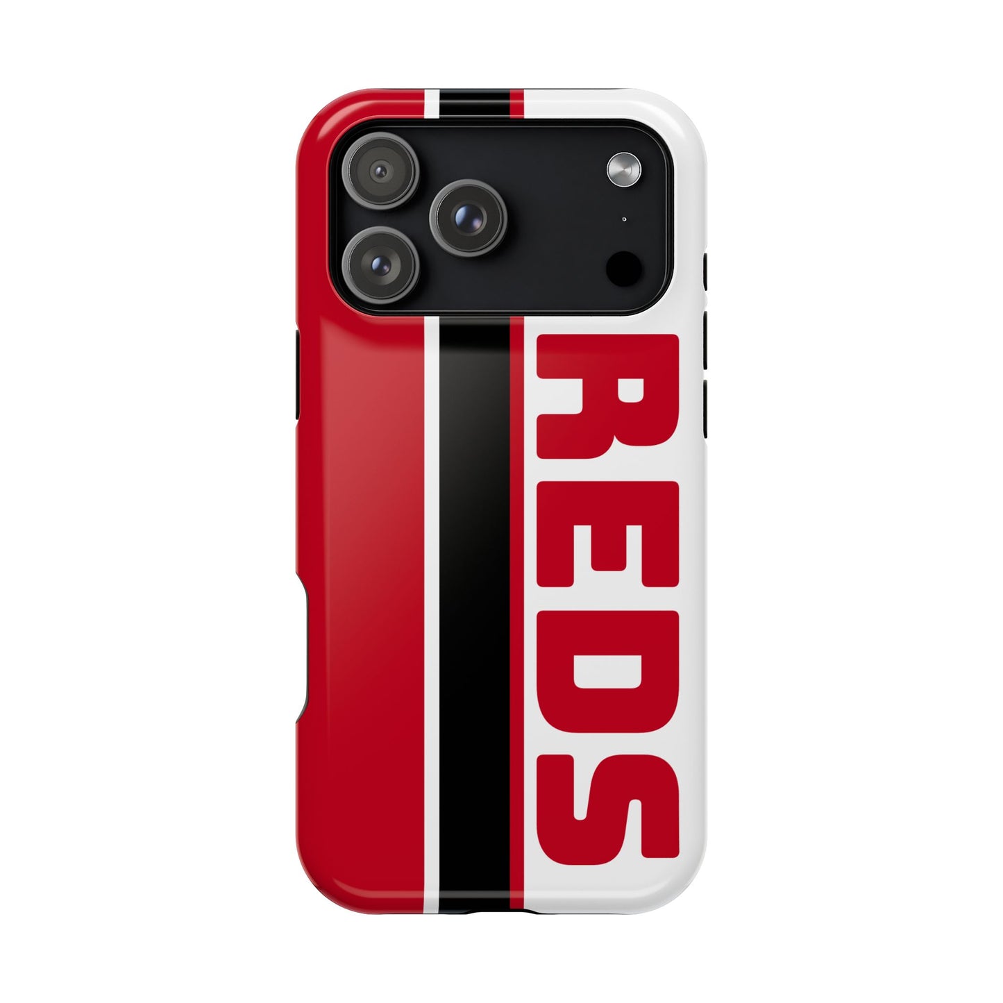 Reds Phone Case, Magnetic Phone Case, Retro Phone Case, Baseball Case for iPhone or Samsung, Reds Baseball Case