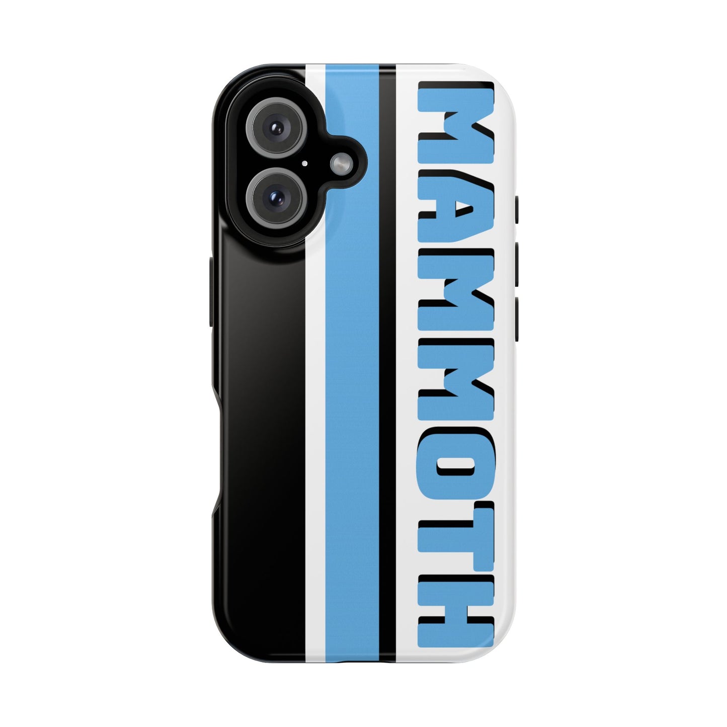 Mammoth Phone Case, Magnetic Phone Case, Retro Phone Case, Hockey Case for iPhone or Samsung, Hockey Gifts