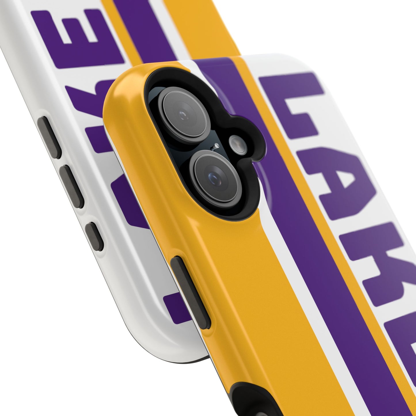 Lakers Phone Case, Magnetic Phone Case, Retro Phone Case, Basketball Gifts