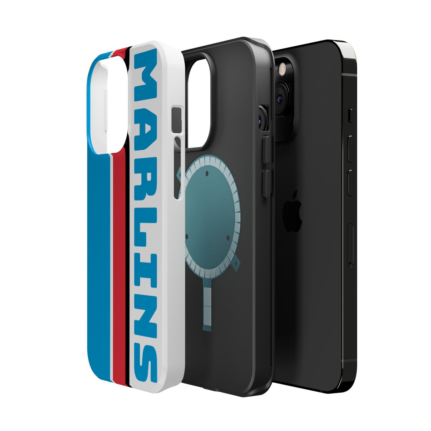 Marlins Phone Case, Magnetic Phone Case, Retro Phone Case, Baseball iPhone or Samsung Case