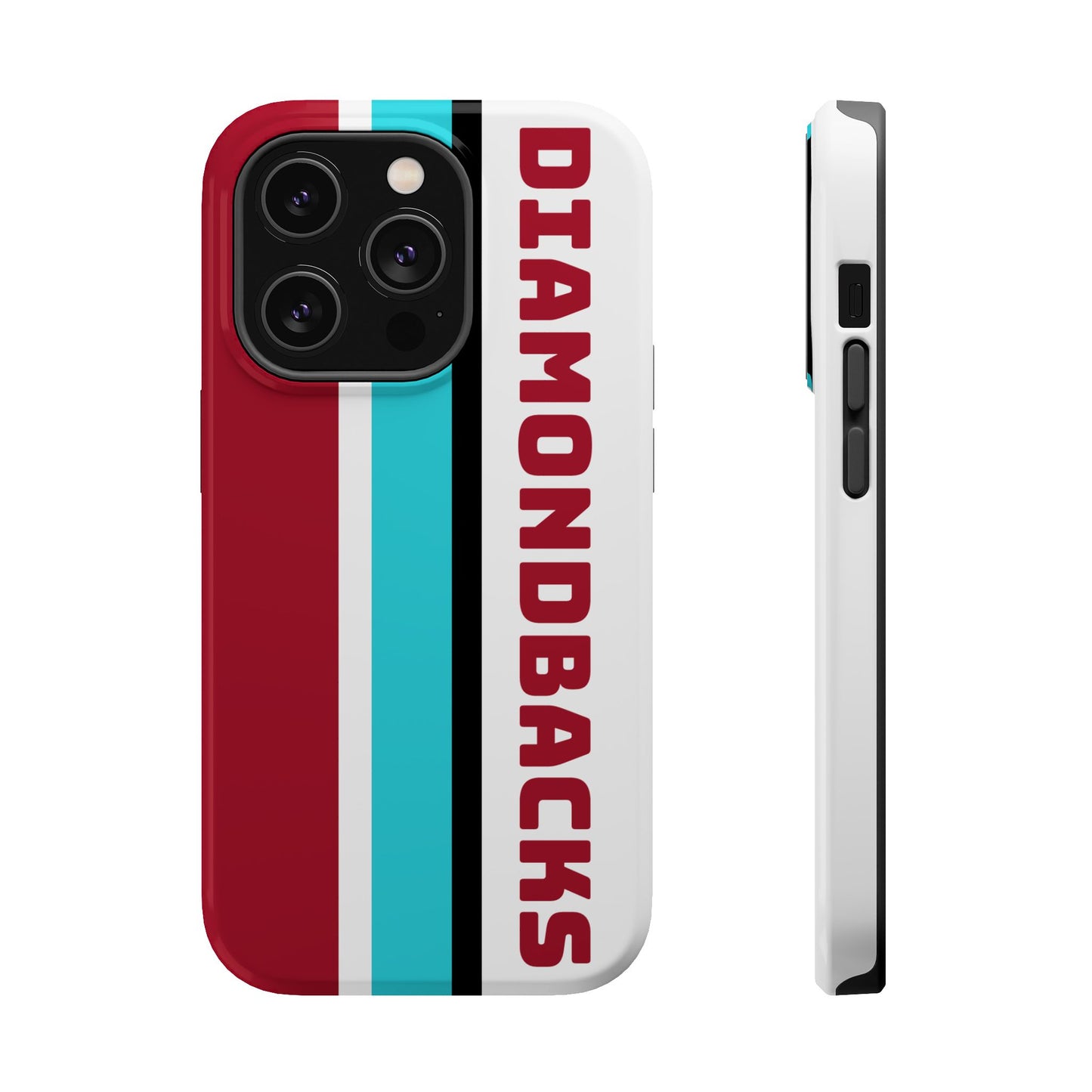 Diamondbacks Phone Case, Magnetic Phone Case, Retro Phone Case, Baseball Case for iPhone or Samsung