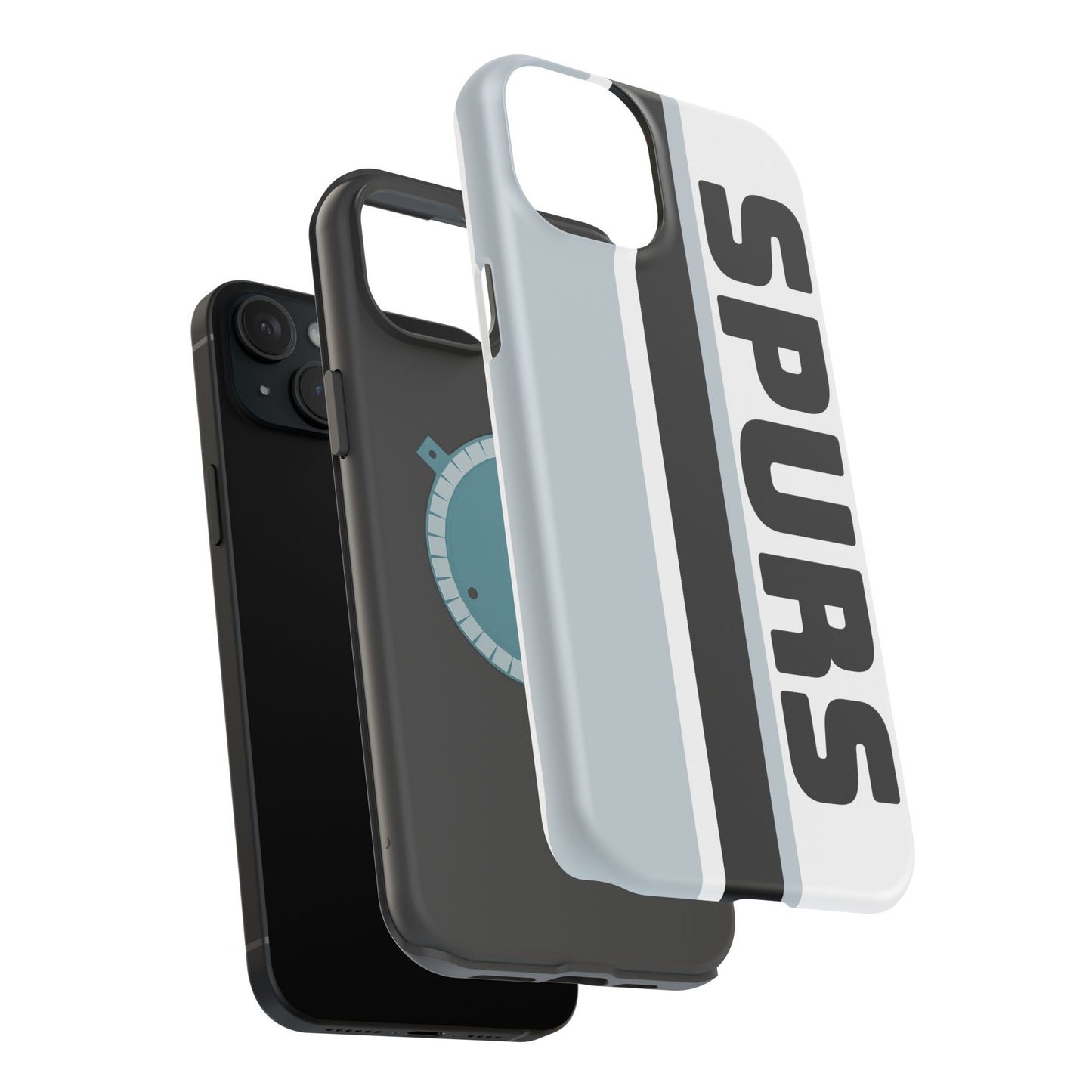 Spurs Phone Case, Magnetic Phone Case, Retro Phone Case, Basketball Gifts