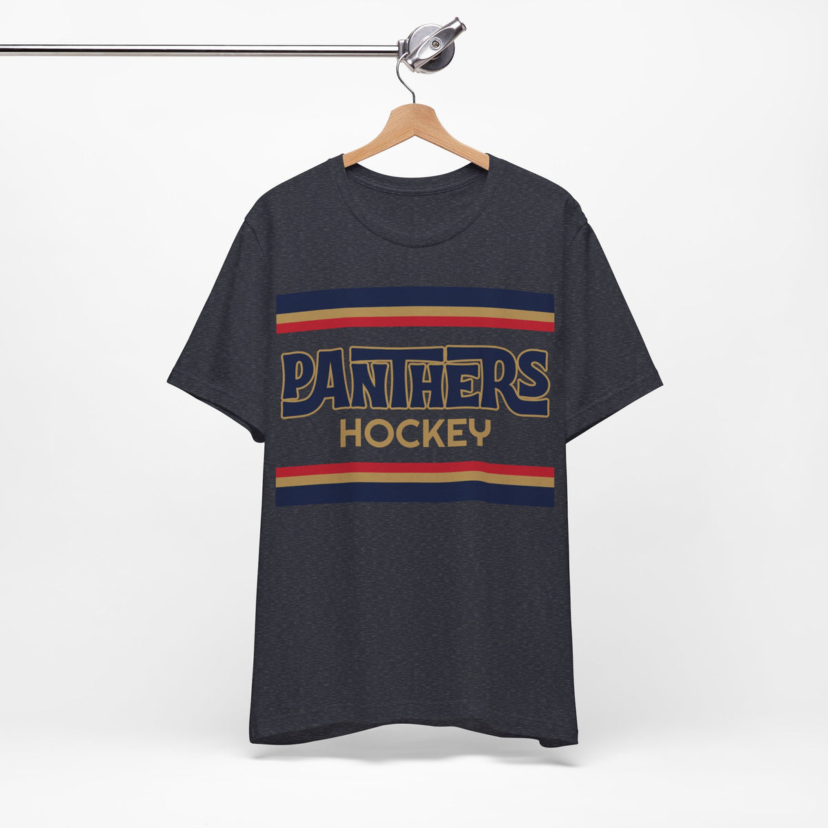 Retro Panthers Wings Shirt, Vintage Striped Panthers T-Shirt
