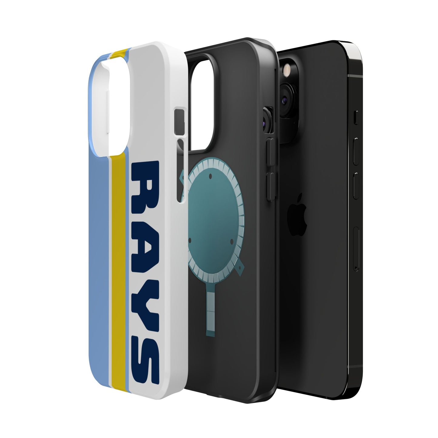 Rays Phone Case, Magnetic Phone Case, Retro Phone Case, Baseball Case for iPhone or Samsung, Rays Baseball Gifts