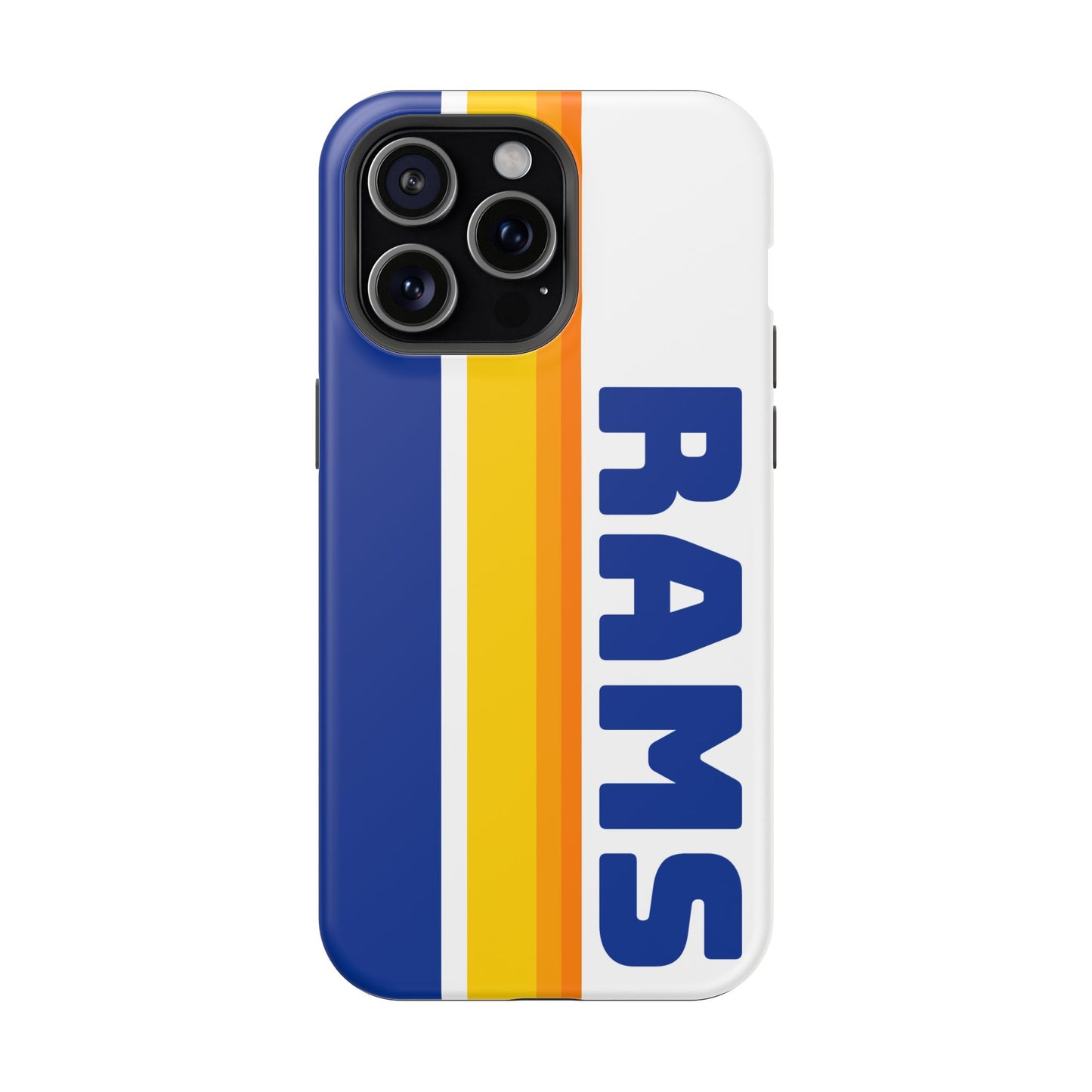 Rams Phone Case, Magnetic Phone Case, Retro Phone Case, Football Case for iPhone or Samsung