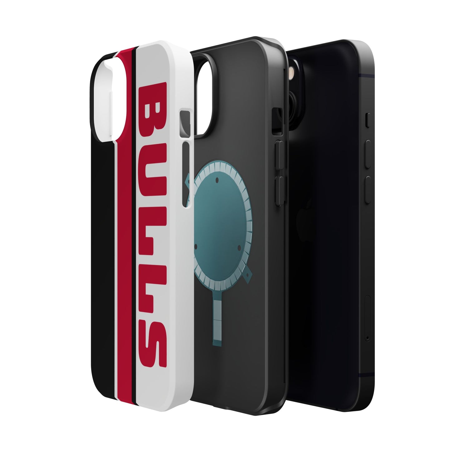 Bulls Phone Case, Magnetic Phone Case, Retro Phone Case