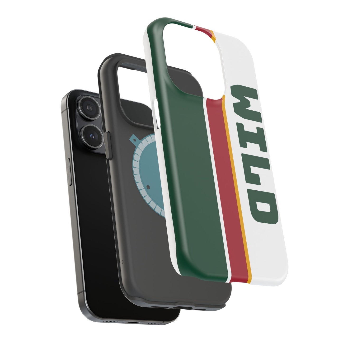 Wild Phone Case, Magnetic Phone Case, Retro Phone Case, Hockey Gifts