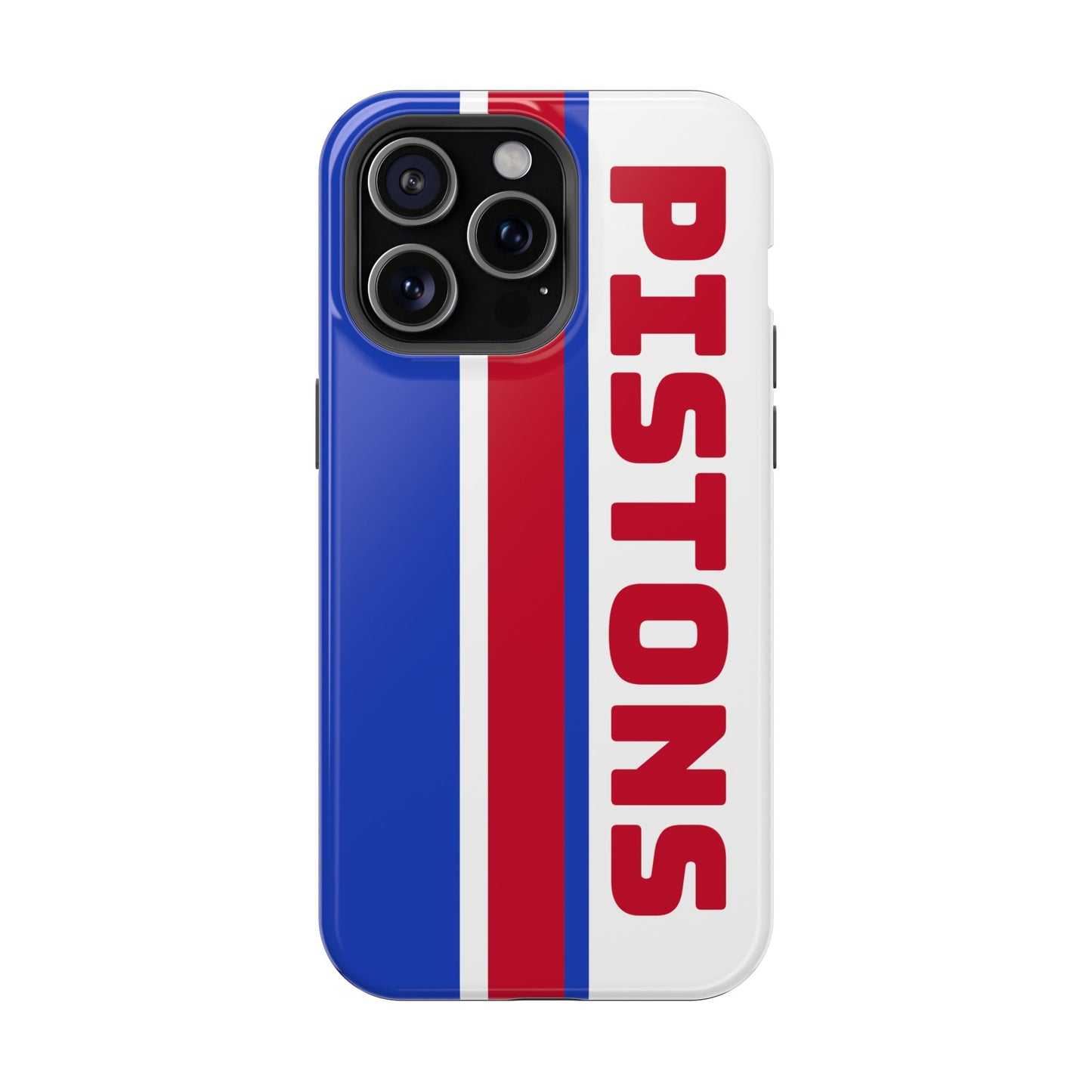 Pistons Phone Case, Magnetic Phone Case, Retro Phone Case, Basketball Gifts