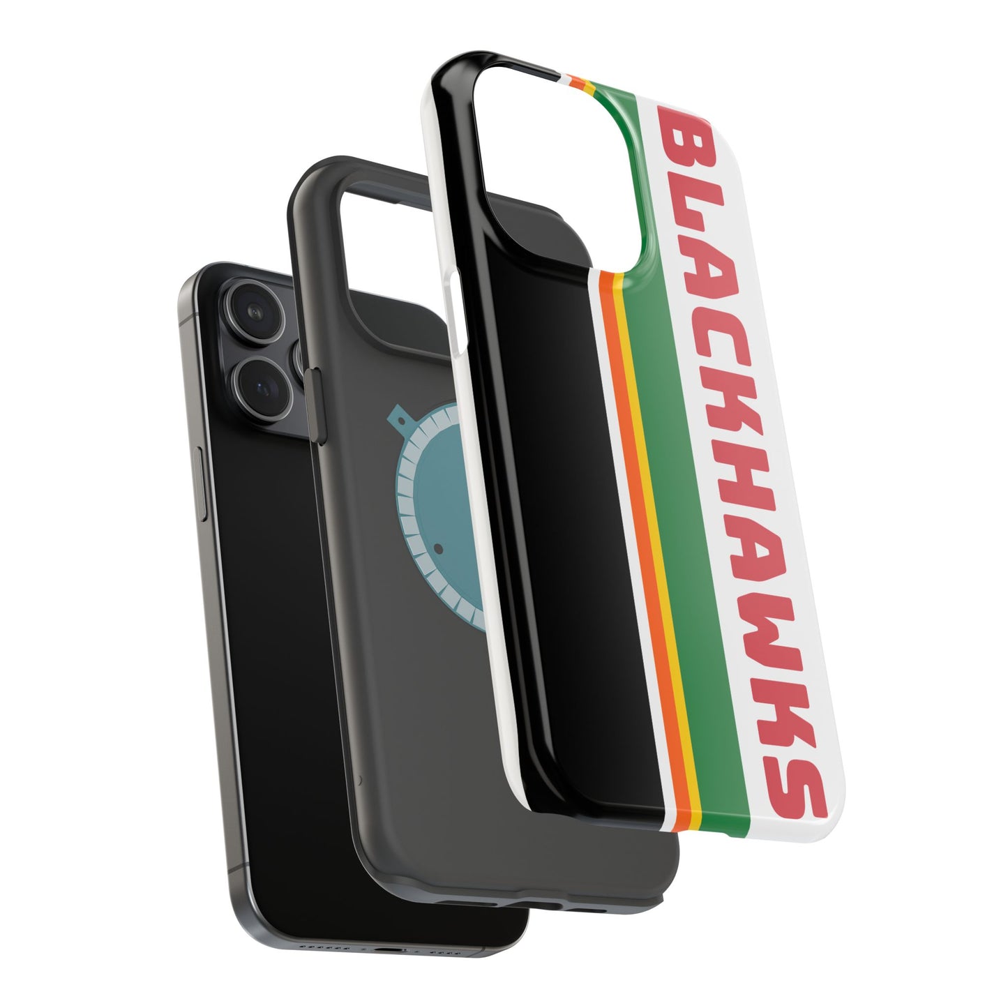 Blackhawks Phone Case, Magnetic Phone Case, Hockey Phone Case, Retro Phone Case