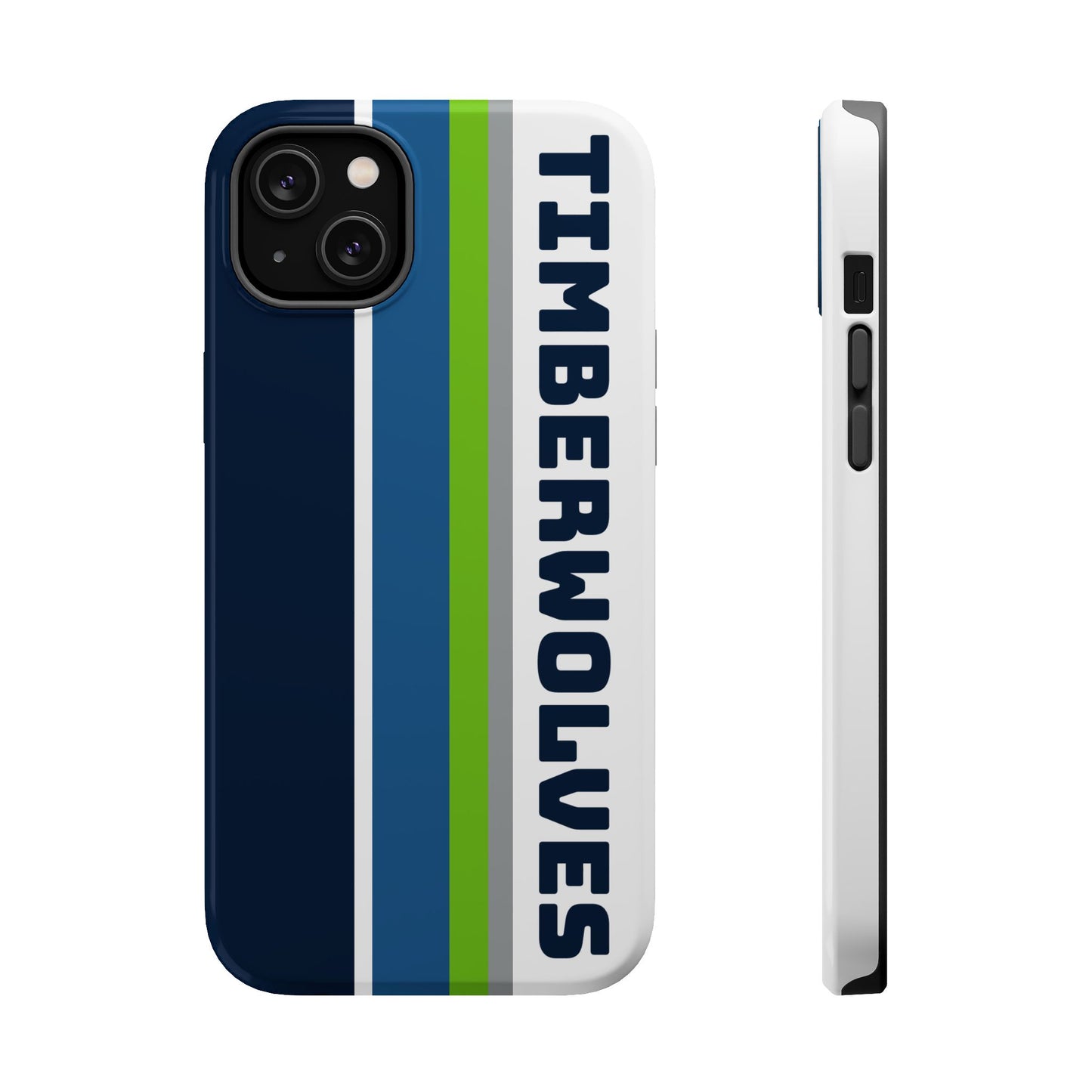 Timberwolves Phone Case, Magnetic Phone Case, Retro Phone Case, Basketball Gifts