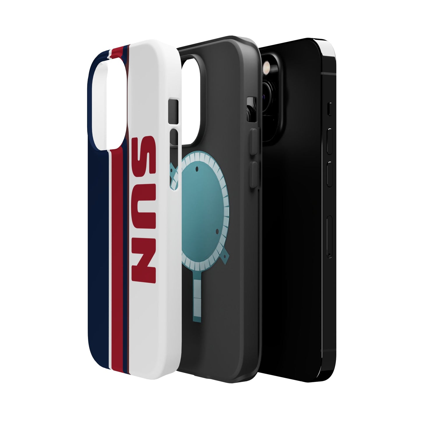 Sun Phone Case, Magnetic Phone Case, Retro Phone Case, Matte/Glossy Phone Case