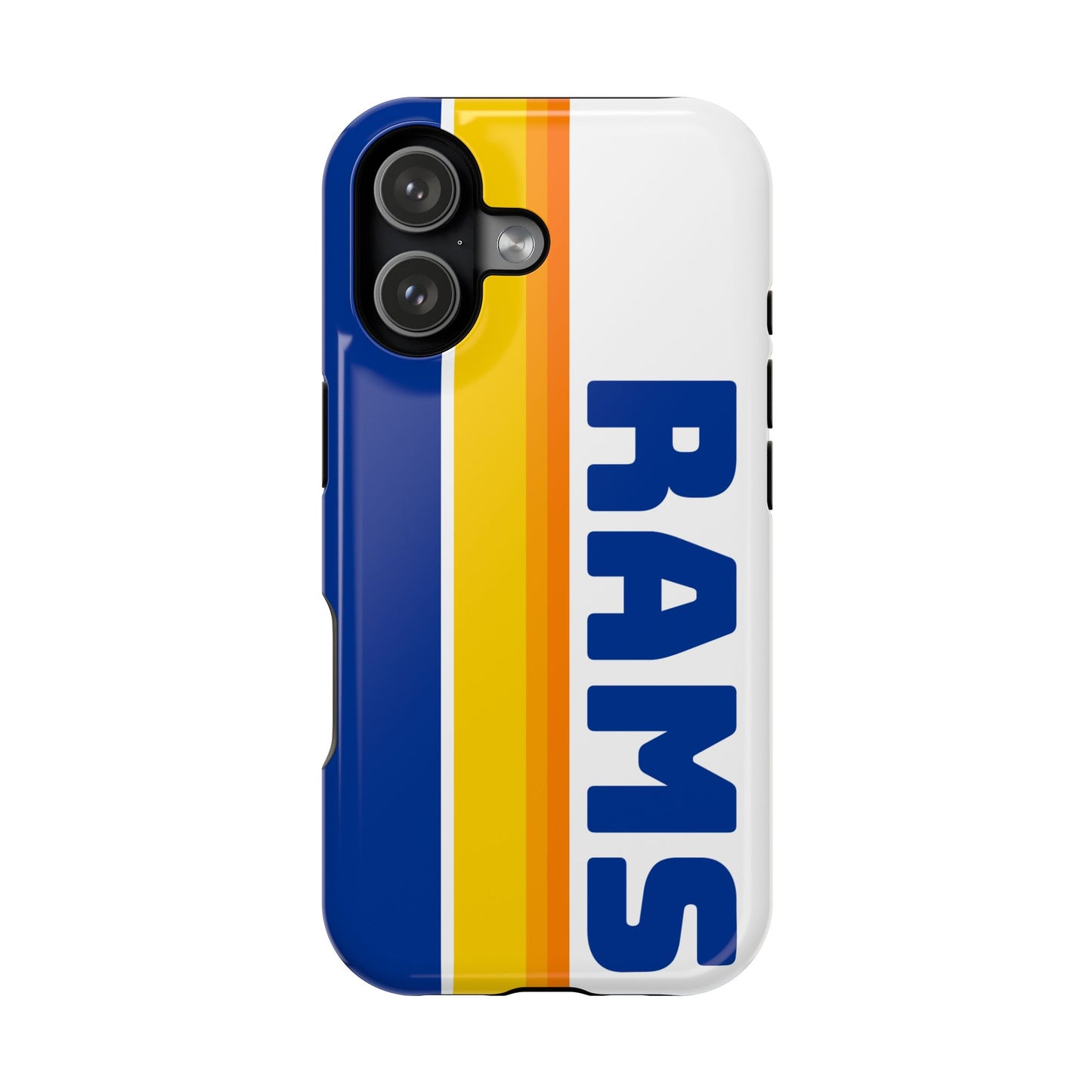 Rams Phone Case, Magnetic Phone Case, Retro Phone Case, Football Case for iPhone or Samsung