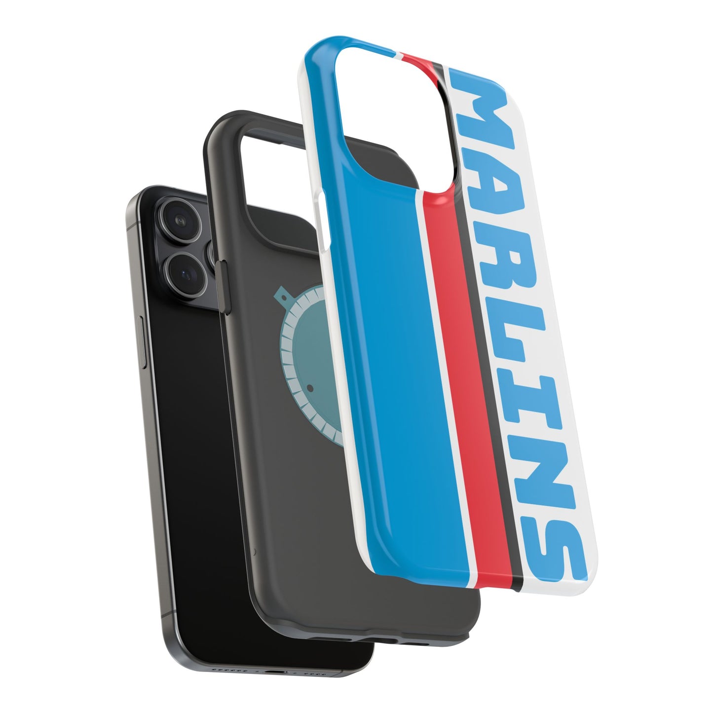 Marlins Phone Case, Magnetic Phone Case, Retro Phone Case, Baseball iPhone or Samsung Case