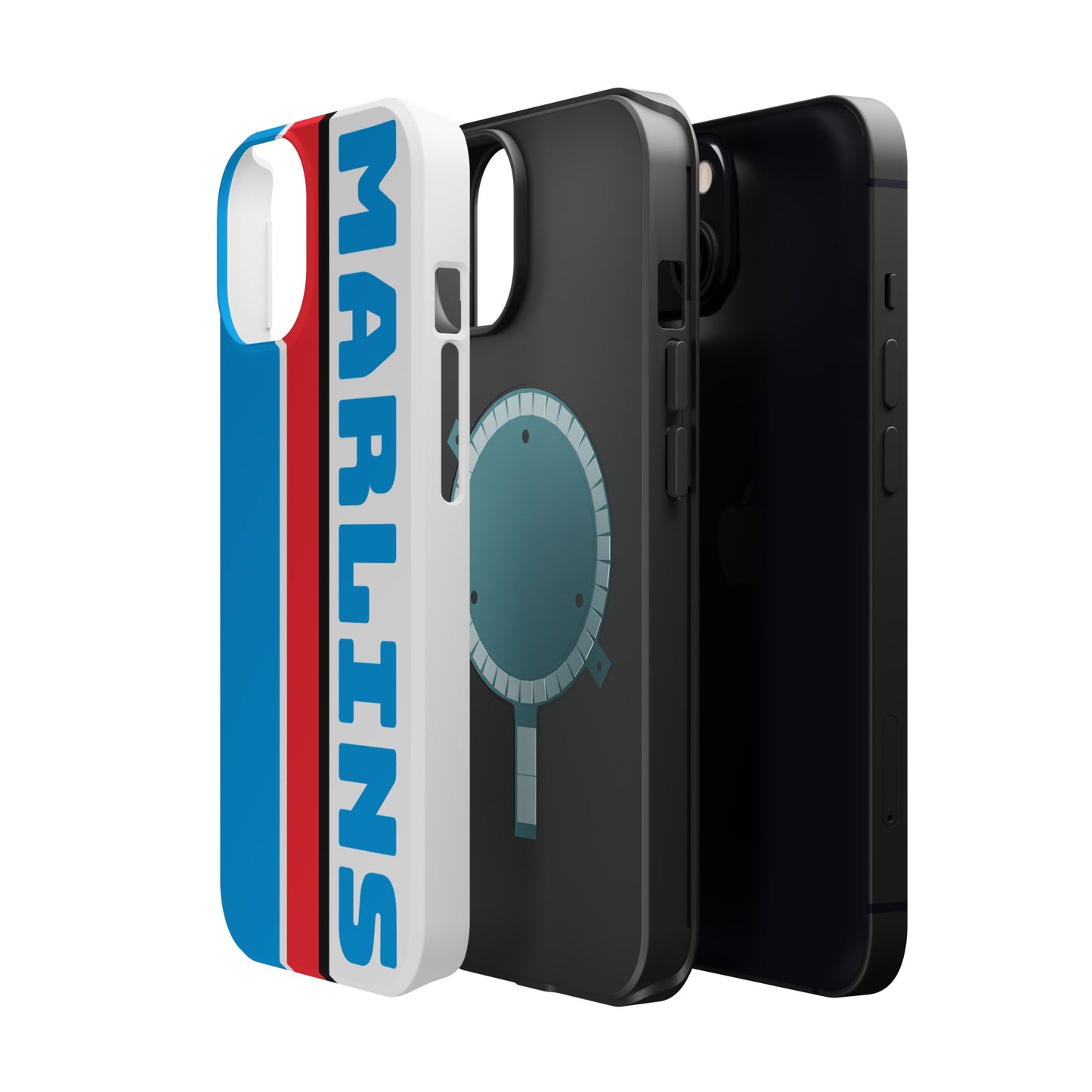 Marlins Phone Case, Magnetic Phone Case, Retro Phone Case, Baseball iPhone or Samsung Case
