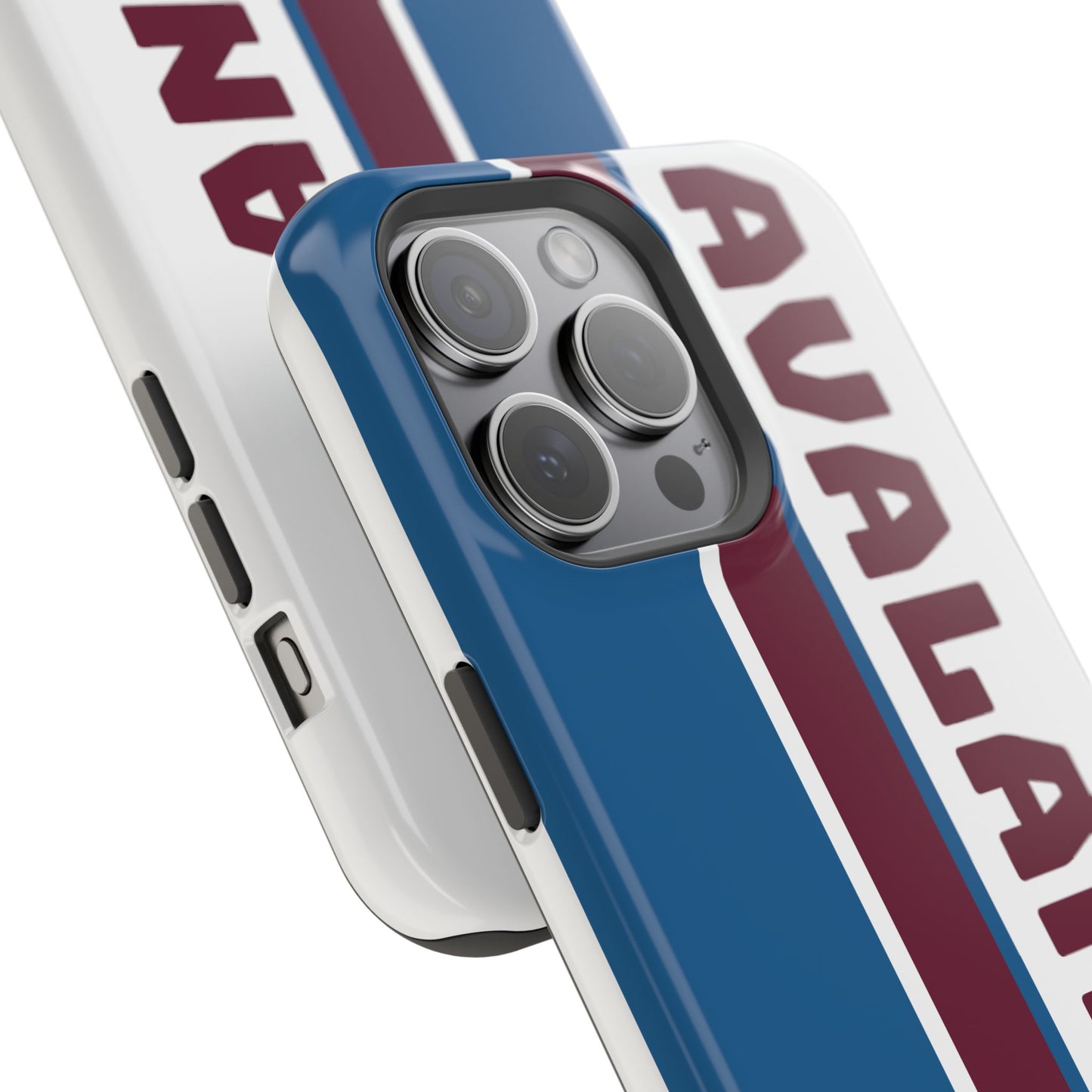 Avalanche Phone Case, Magnetic Phone Case, Retro Phone Case, Matte/Glossy Phone Case, Hockey Gifts