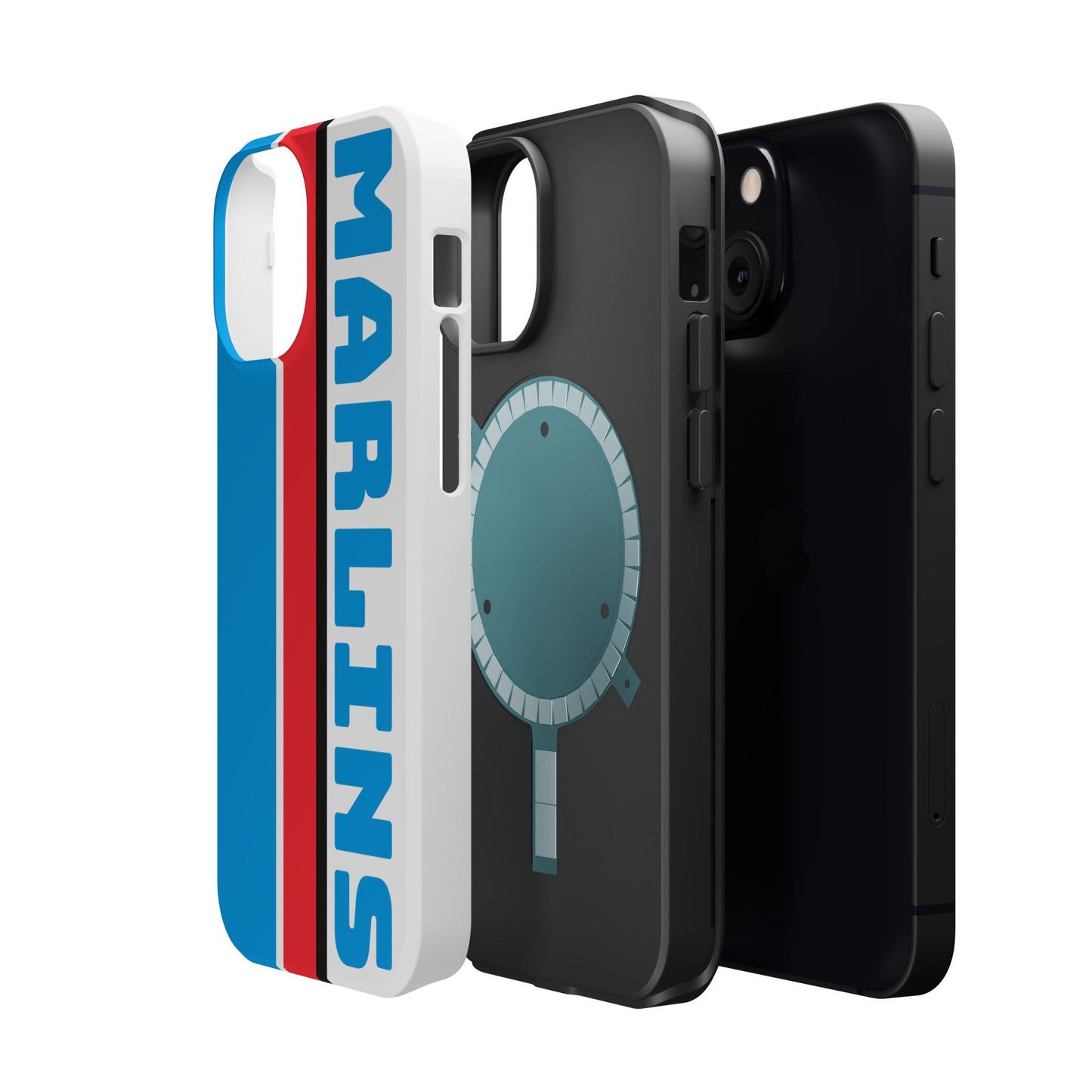 Marlins Phone Case, Magnetic Phone Case, Retro Phone Case, Baseball iPhone or Samsung Case