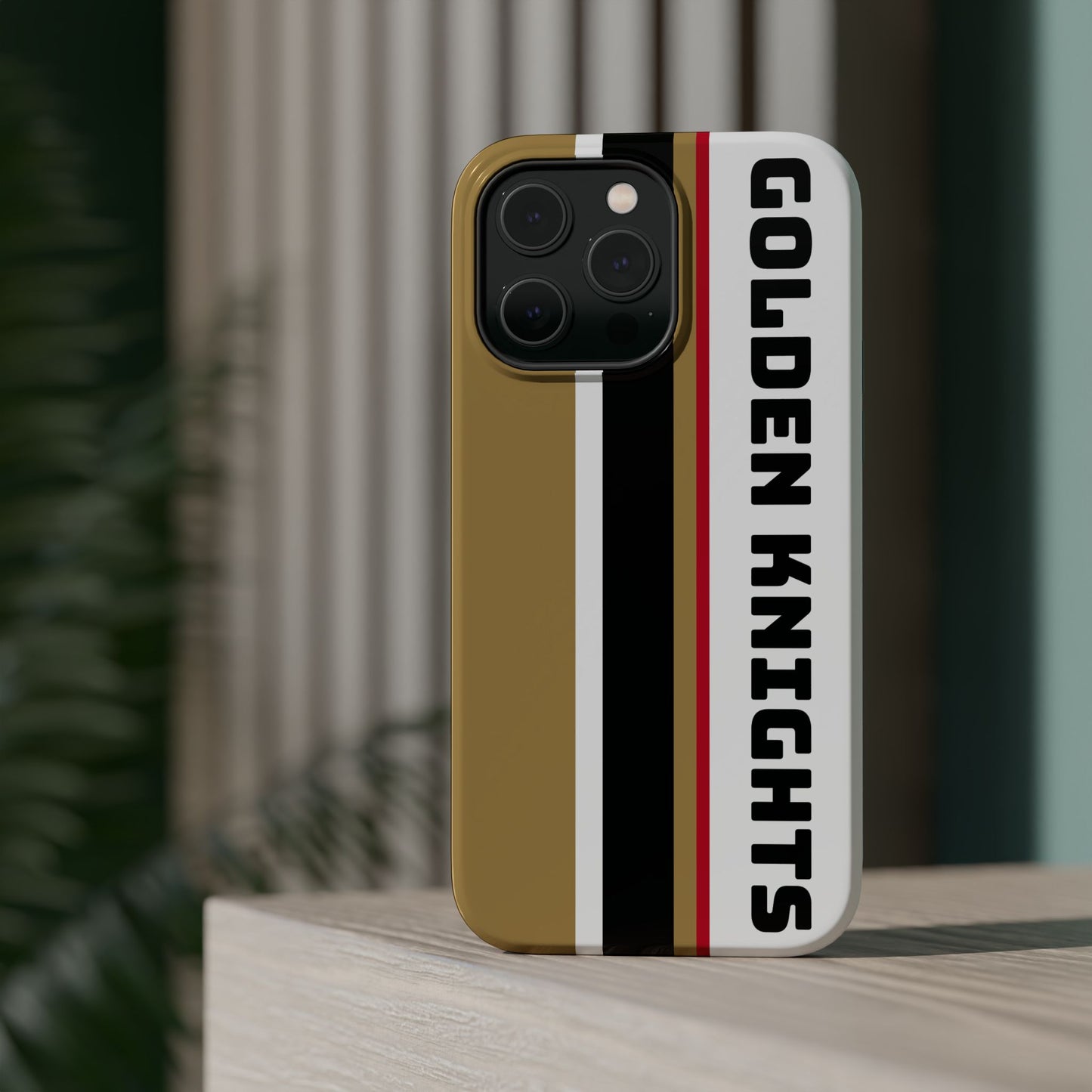 Golden Knights Phone Case, Magnetic Phone Case, Retro Phone Case, Hockey Gifts