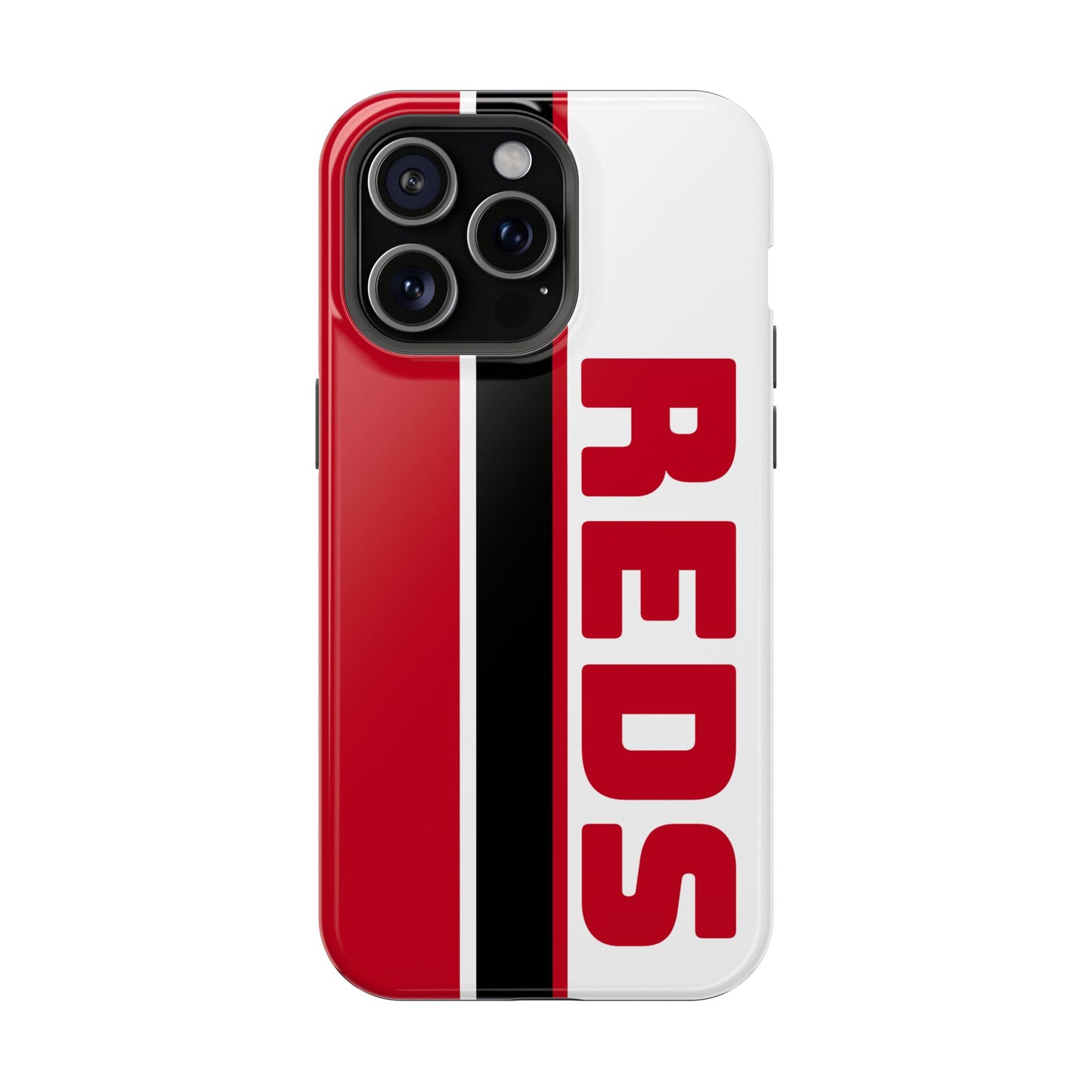 Reds Phone Case, Magnetic Phone Case, Retro Phone Case, Baseball Case for iPhone or Samsung, Reds Baseball Case