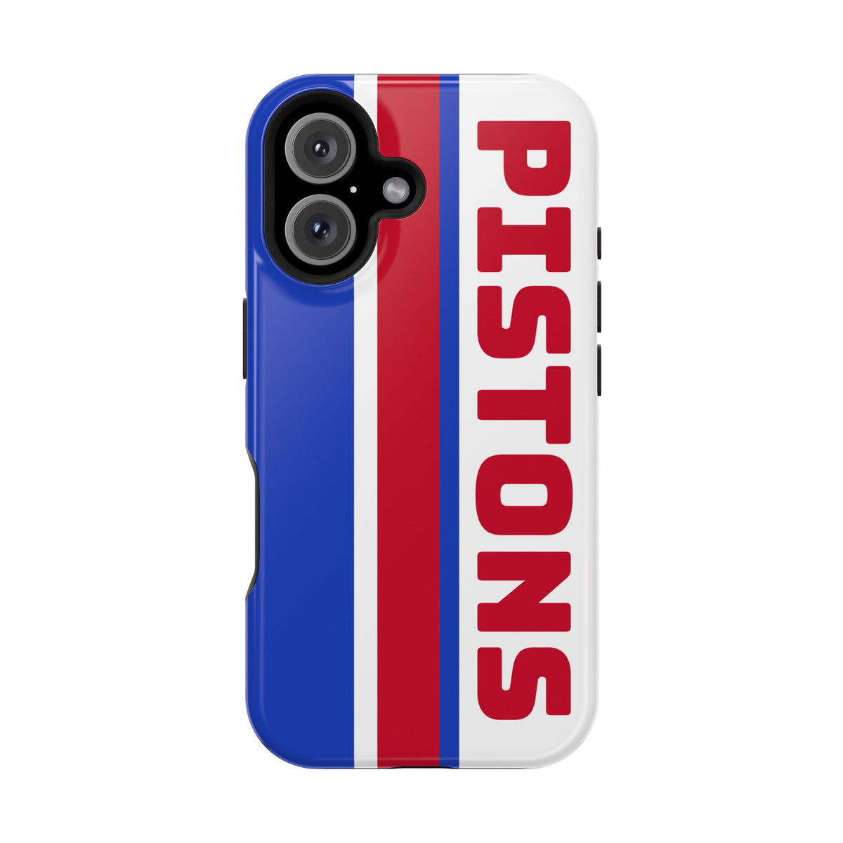 Pistons Phone Case, Magnetic Phone Case, Retro Phone Case, Basketball Gifts