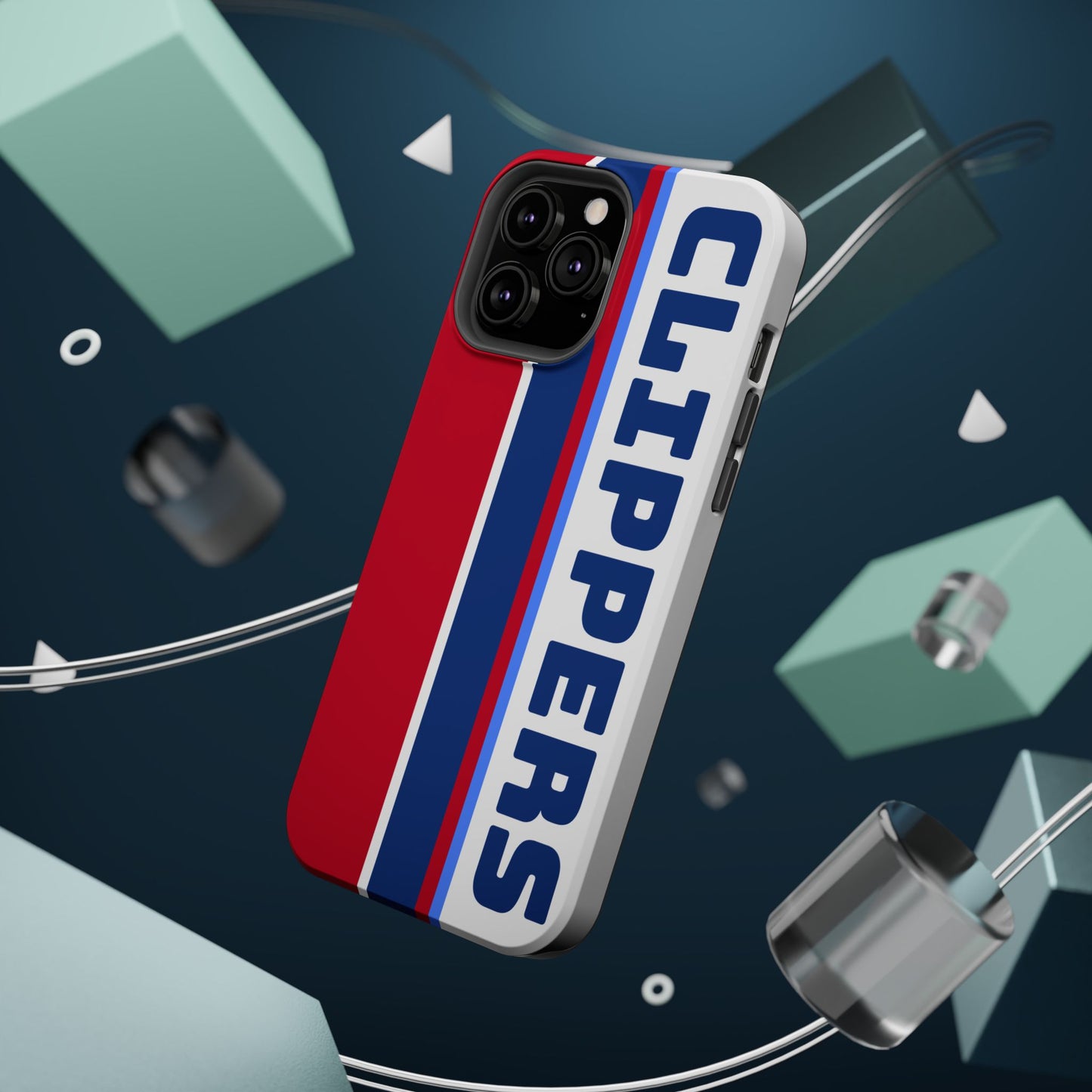 Clippers Phone Case, Magnetic Phone Case, Retro Phone Case
