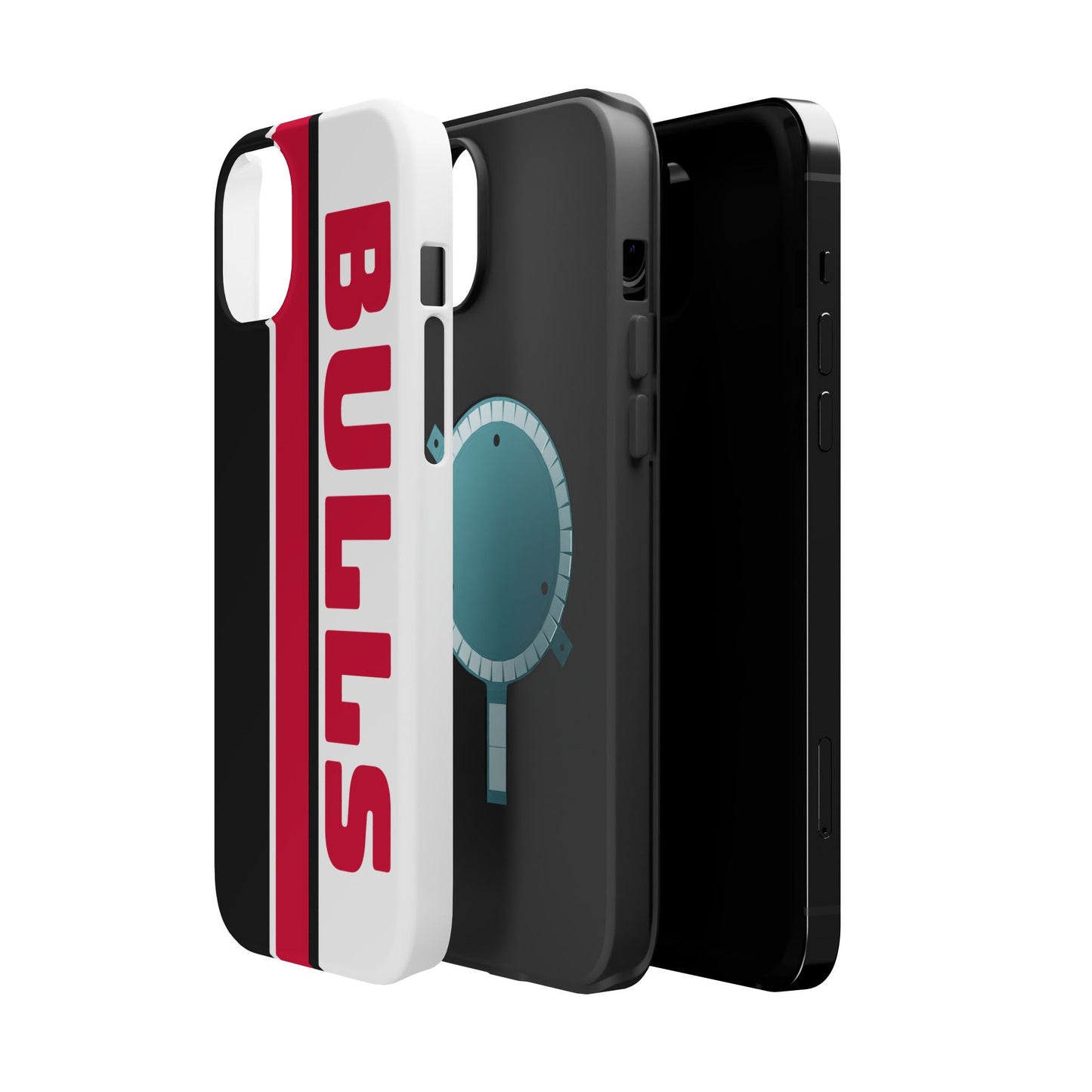 Bulls Phone Case, Magnetic Phone Case, Retro Phone Case