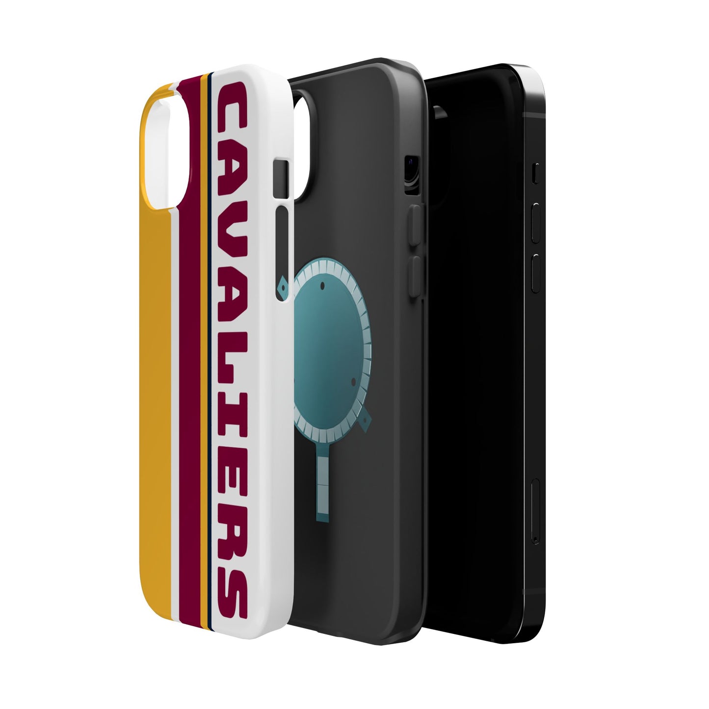 Cavaliers Phone Case, Magnetic Phone Case, Retro Phone Case, Basketball Gifts