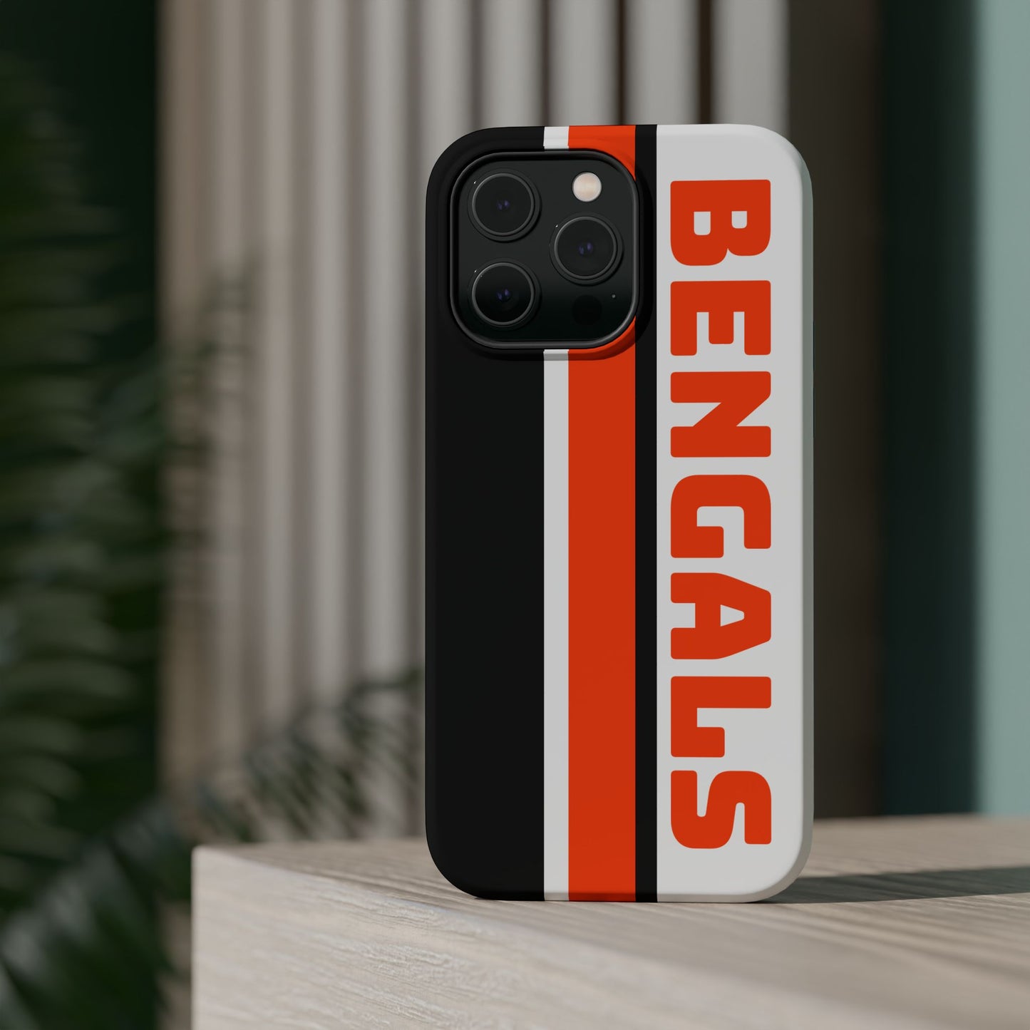 Bengals Phone Case, Magnetic Phone Case, Retro Phone Case, Baseball Case for iPhone or Samsung, Football Gifts