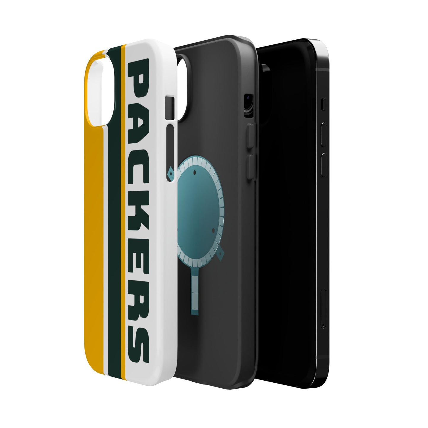 Packers Phone Case, Magnetic Phone Case, Retro Phone Case, Baseball Case for iPhone or Samsung, Football Gifts