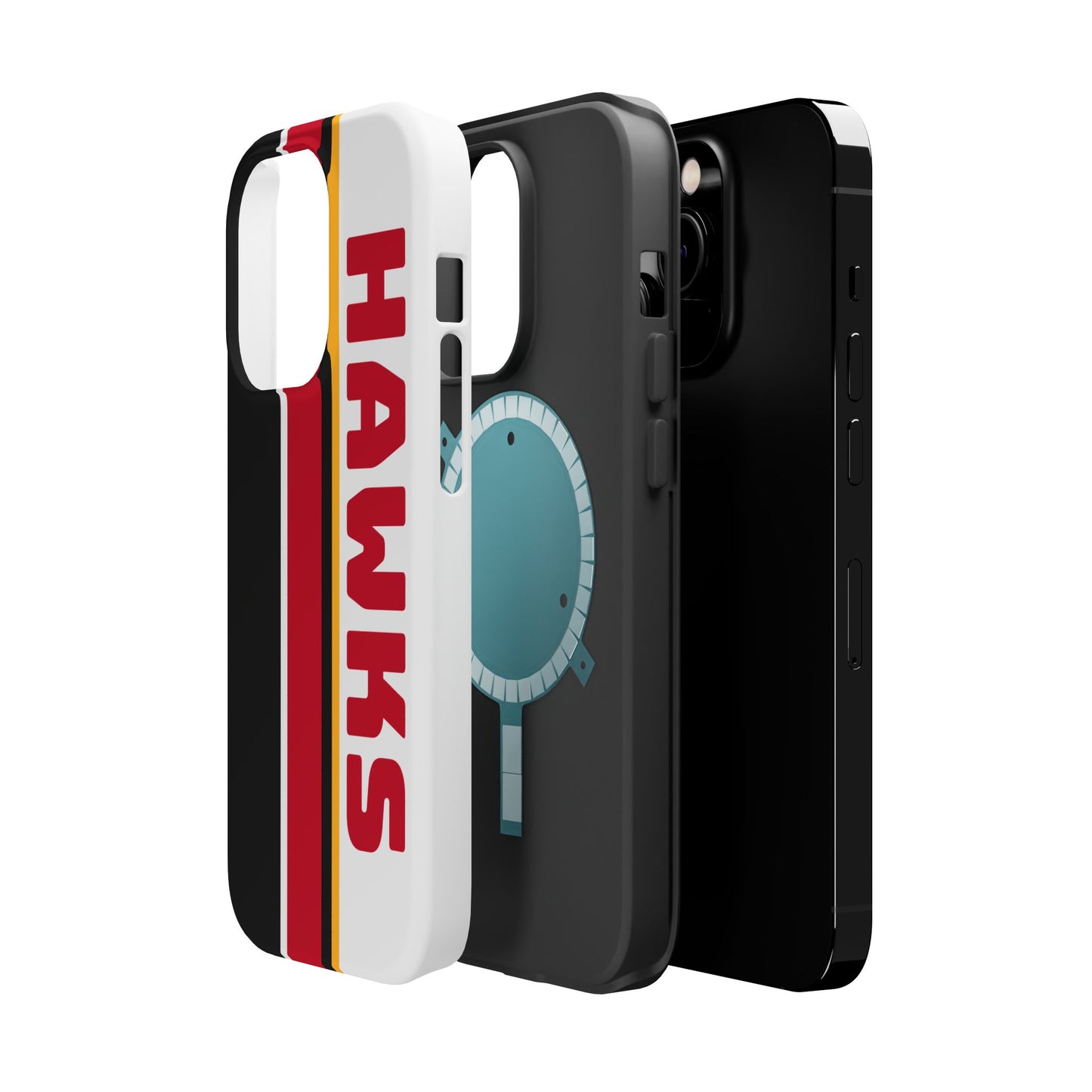 Hawks Phone Case, Magnetic Phone Case, Retro Phone Case