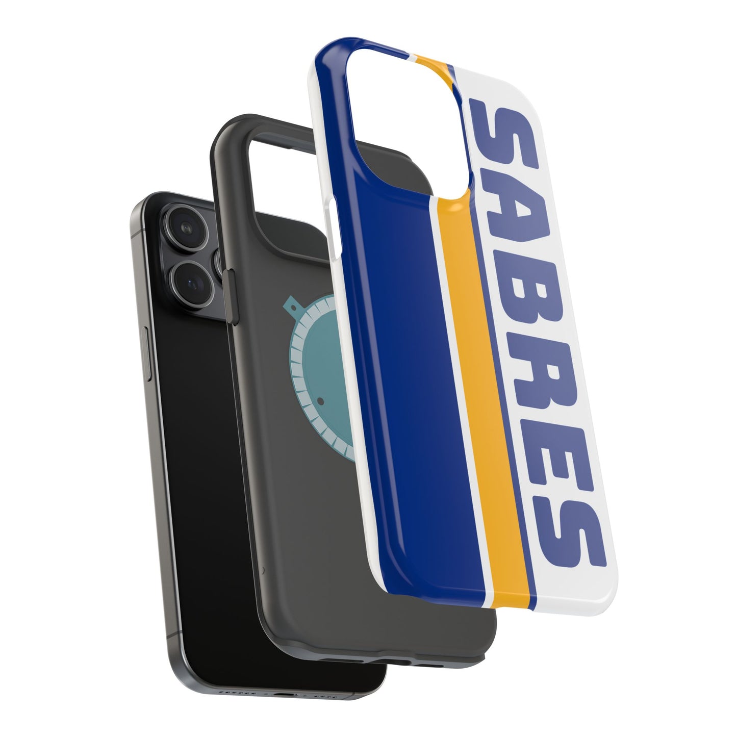 Sabres Phone Case, Magnetic Phone Case, Retro Phone Case, Matte/Glossy Phone Case, Hockey Gifts