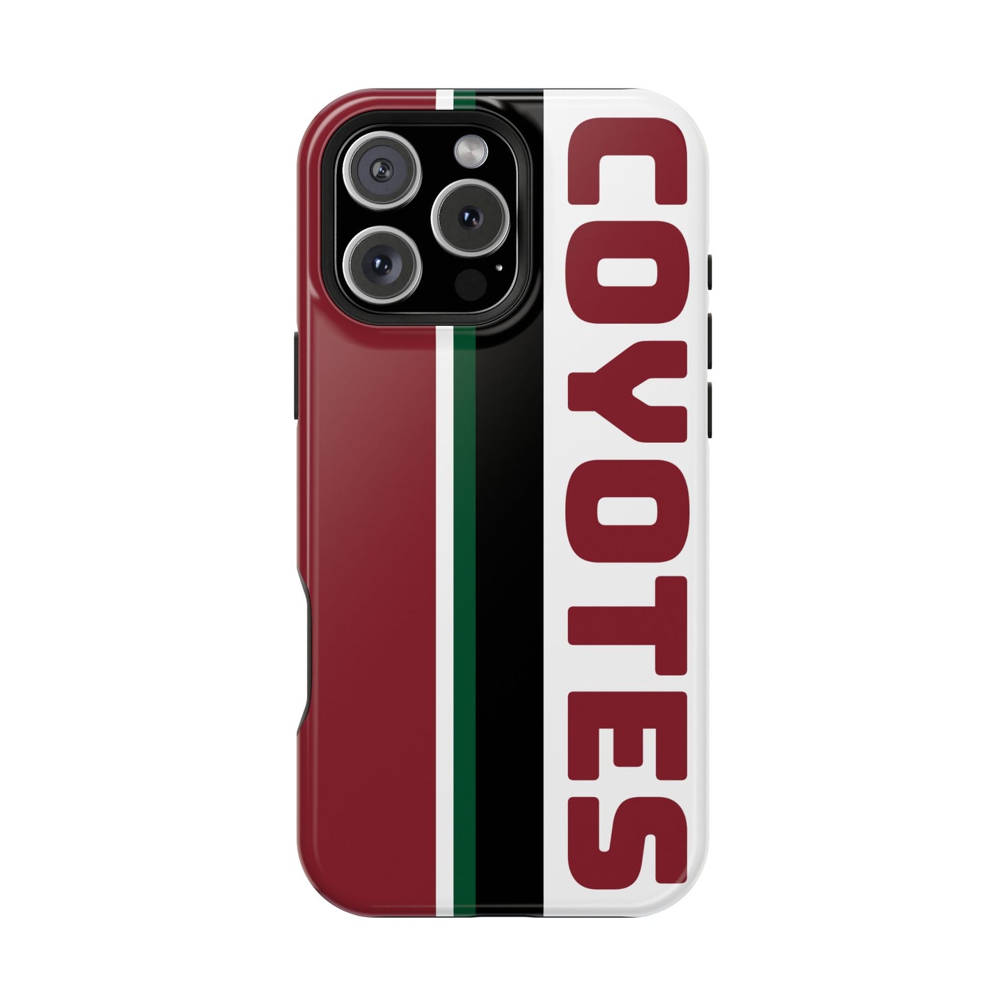 Coyotes Phone Case, Magnetic Phone Case, Hockey Phone Case, Retro Phone Case