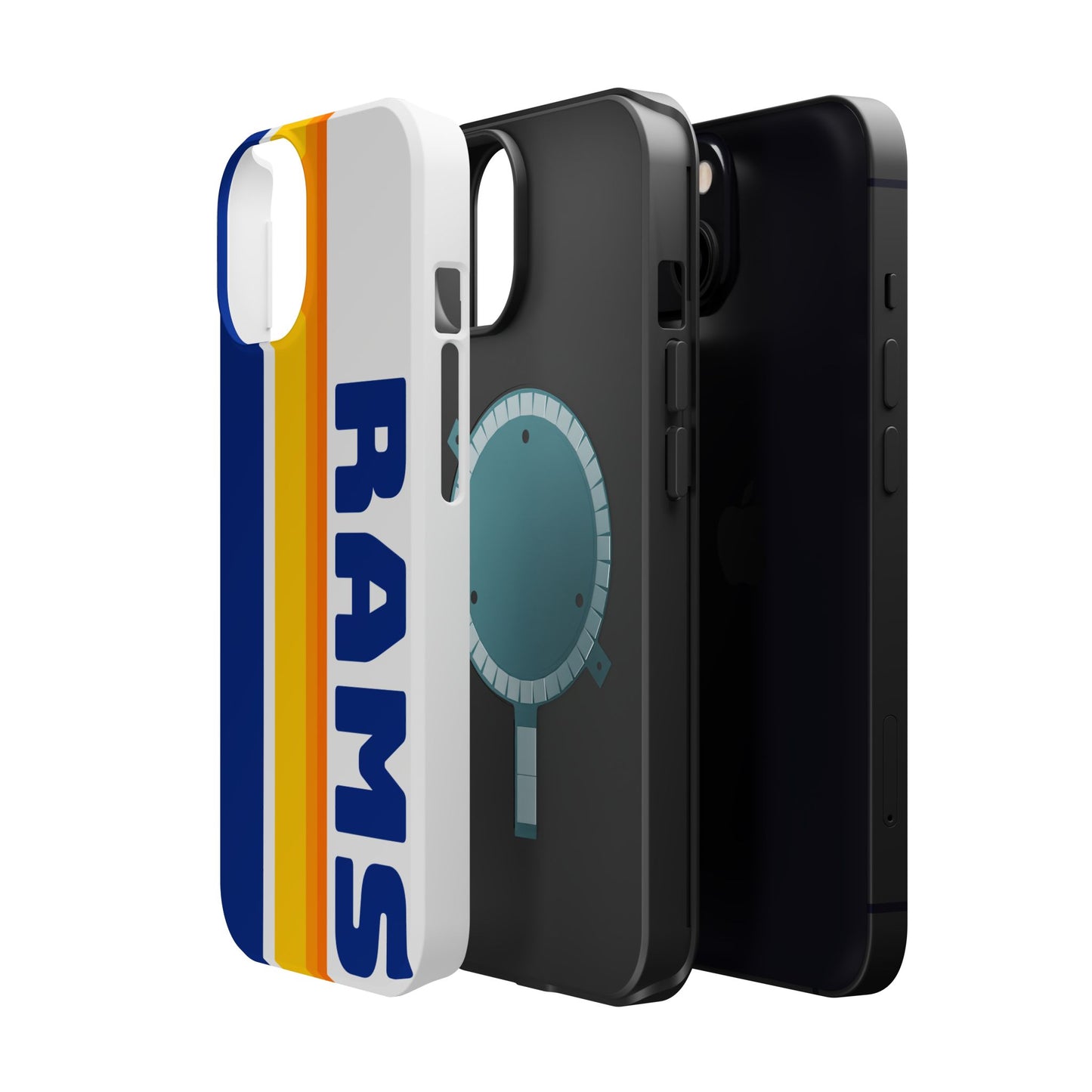 Rams Phone Case, Magnetic Phone Case, Retro Phone Case, Football Case for iPhone or Samsung