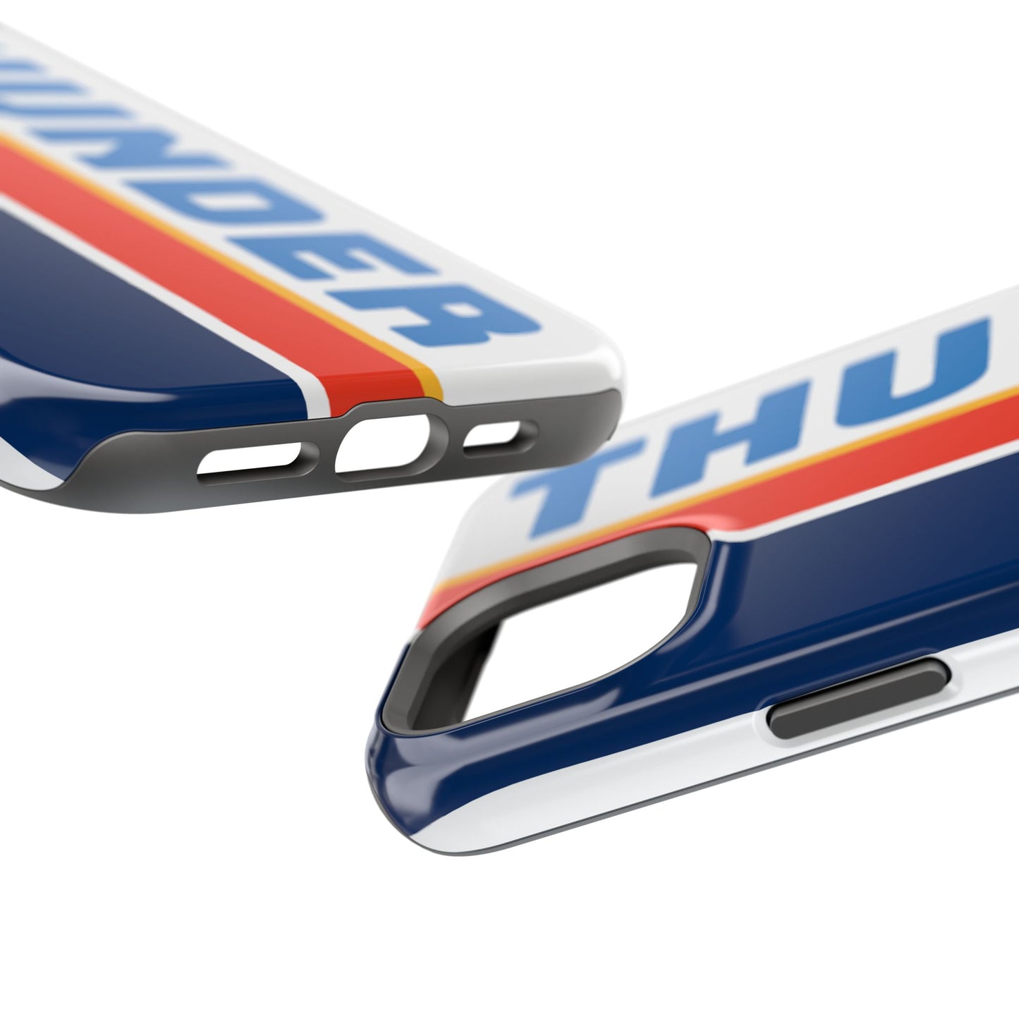 Thunder Phone Case, Magnetic Phone Case, Retro Phone Case, Basketball Gifts