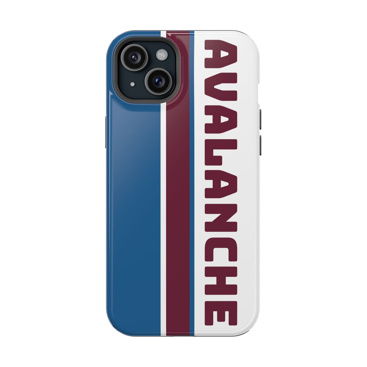 Avalanche Phone Case, Magnetic Phone Case, Retro Phone Case, Matte/Glossy Phone Case, Hockey Gifts