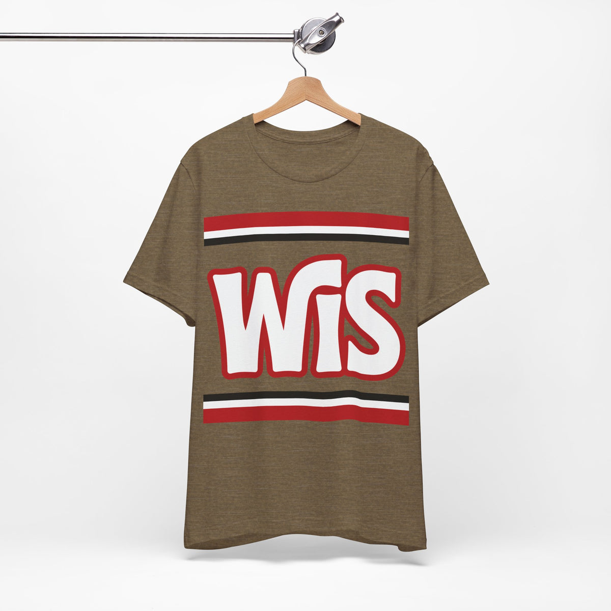 Retro WIS Shirt, Vintage Striped WIS T-Shirt