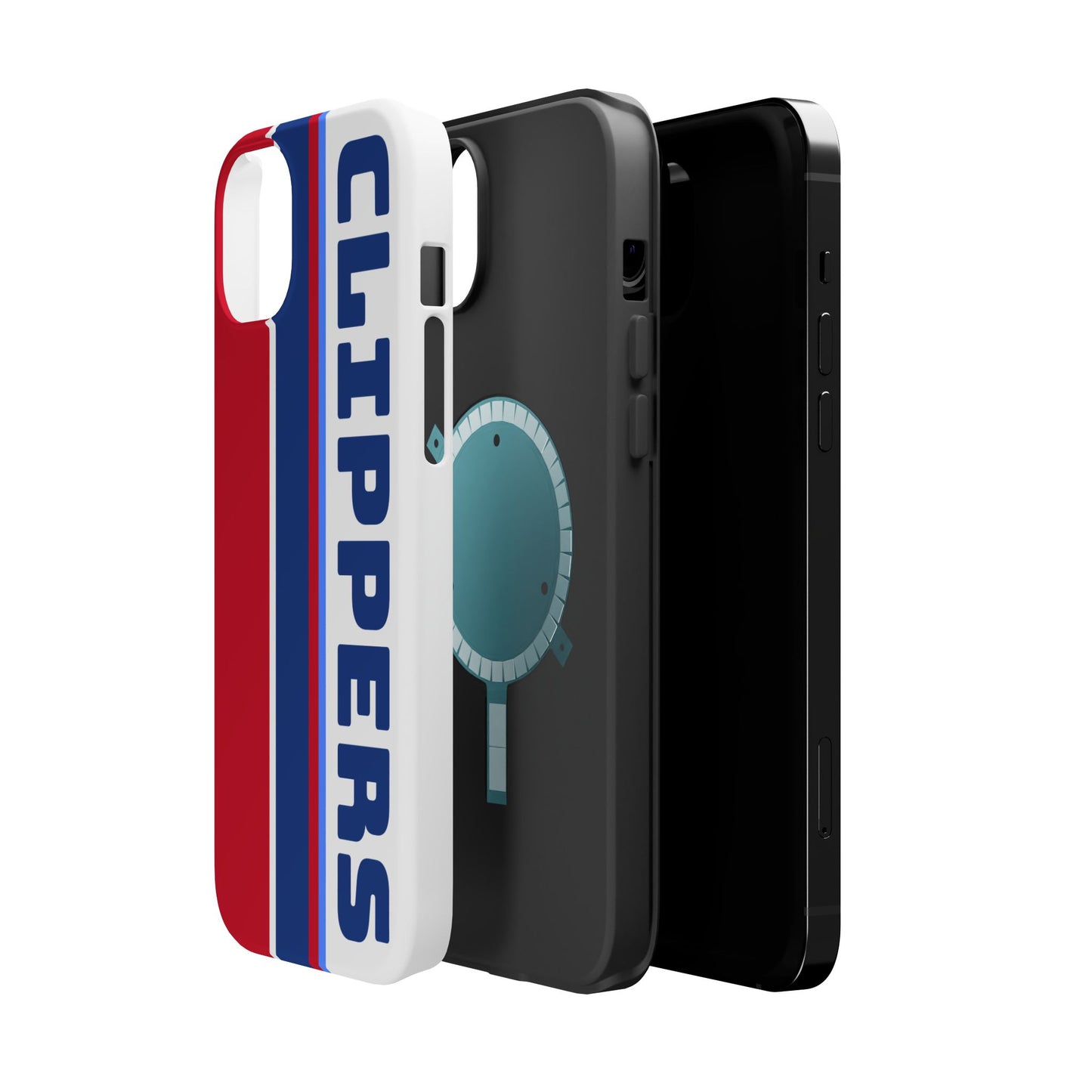 Clippers Phone Case, Magnetic Phone Case, Retro Phone Case