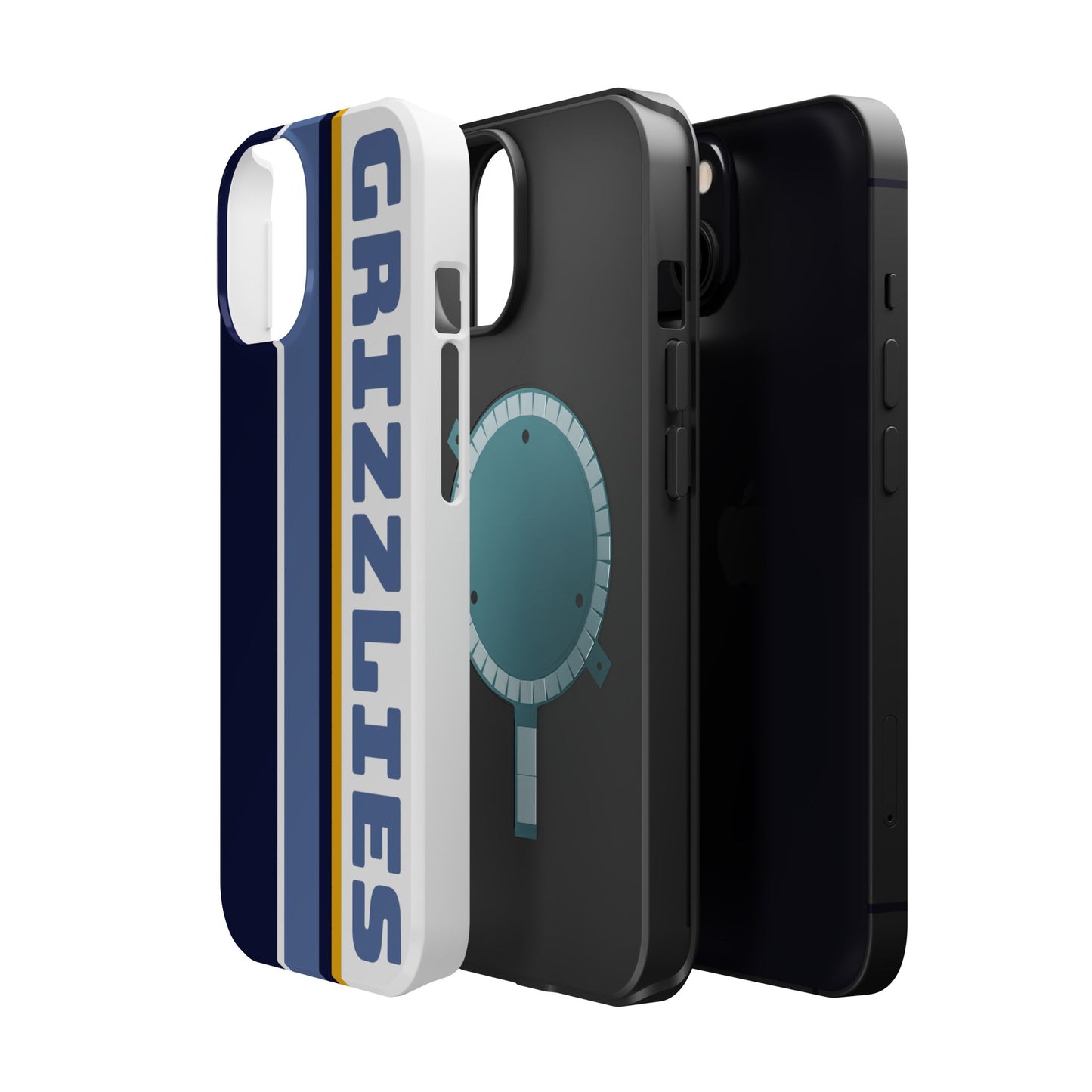 Grizzlies Phone Case, Magnetic Phone Case, Retro Phone Case