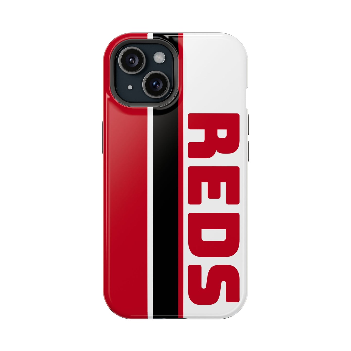 Reds Phone Case, Magnetic Phone Case, Retro Phone Case, Baseball Case for iPhone or Samsung, Reds Baseball Case