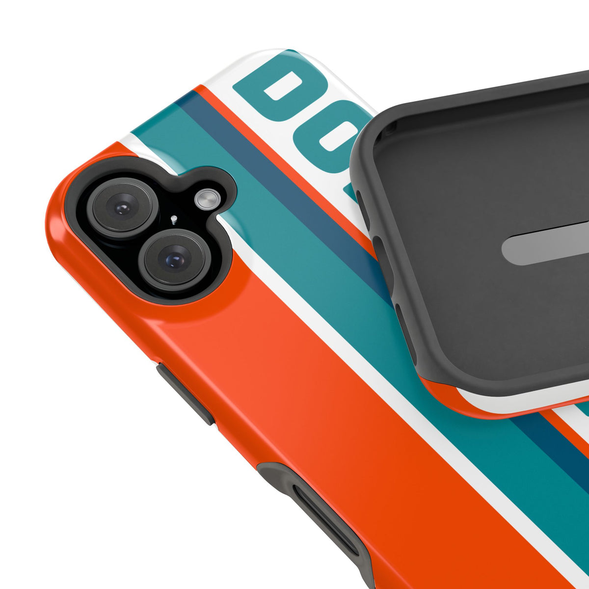 Dolphins Phone Case, Magnetic Phone Case, Retro Phone Case, Matte/Glossy Phone Case