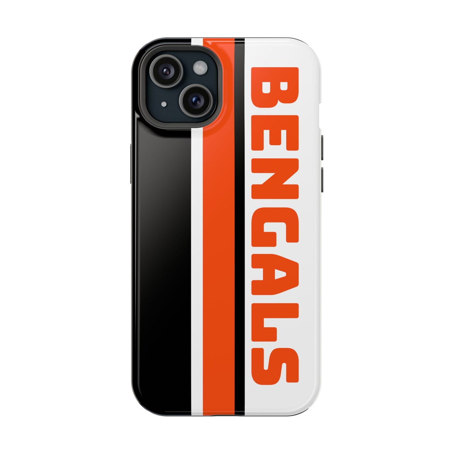 Bengals Phone Case, Magnetic Phone Case, Retro Phone Case, Baseball Case for iPhone or Samsung, Football Gifts