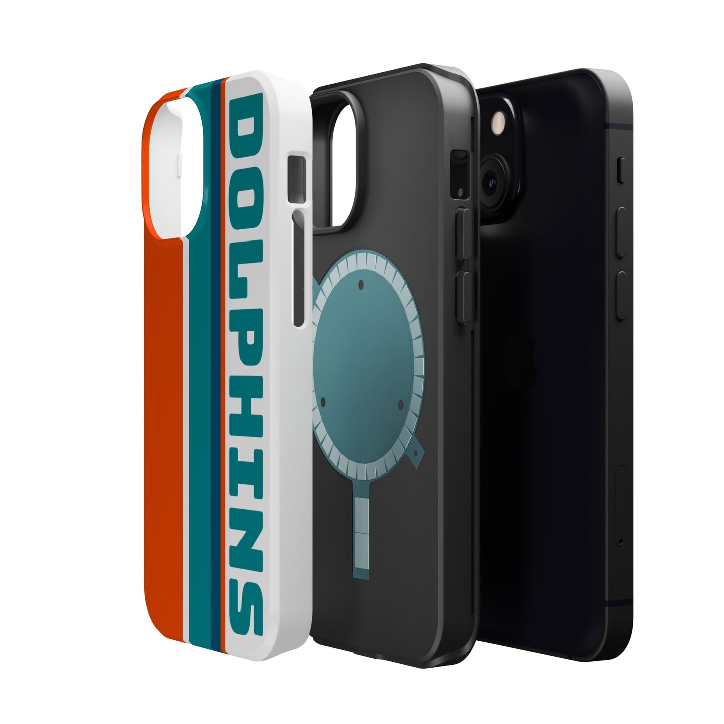 Dolphins Phone Case, Magnetic Phone Case, Retro Phone Case, Matte/Glossy Phone Case