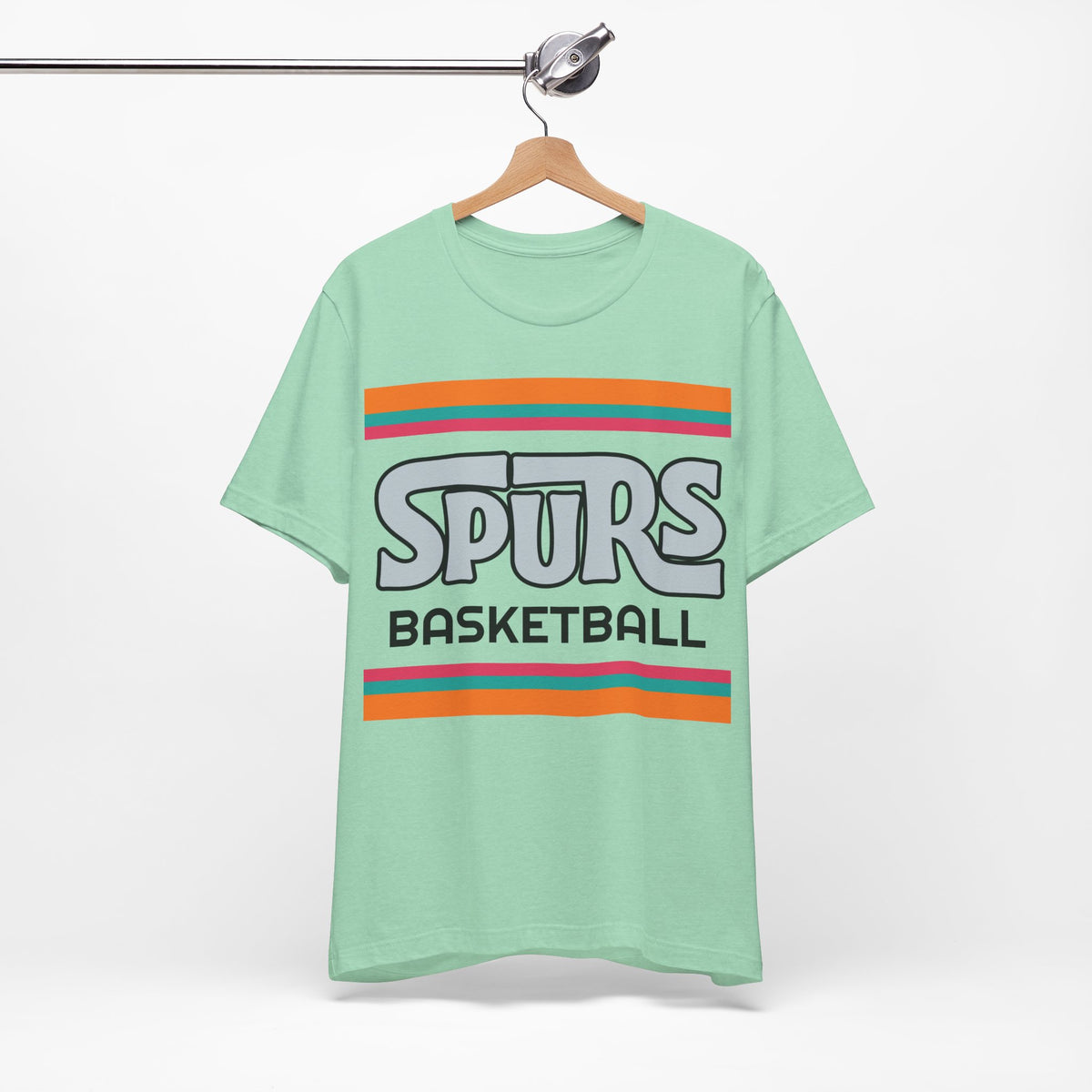 Retro Spurs Shirt, Vintage Striped Spurs T-Shirt