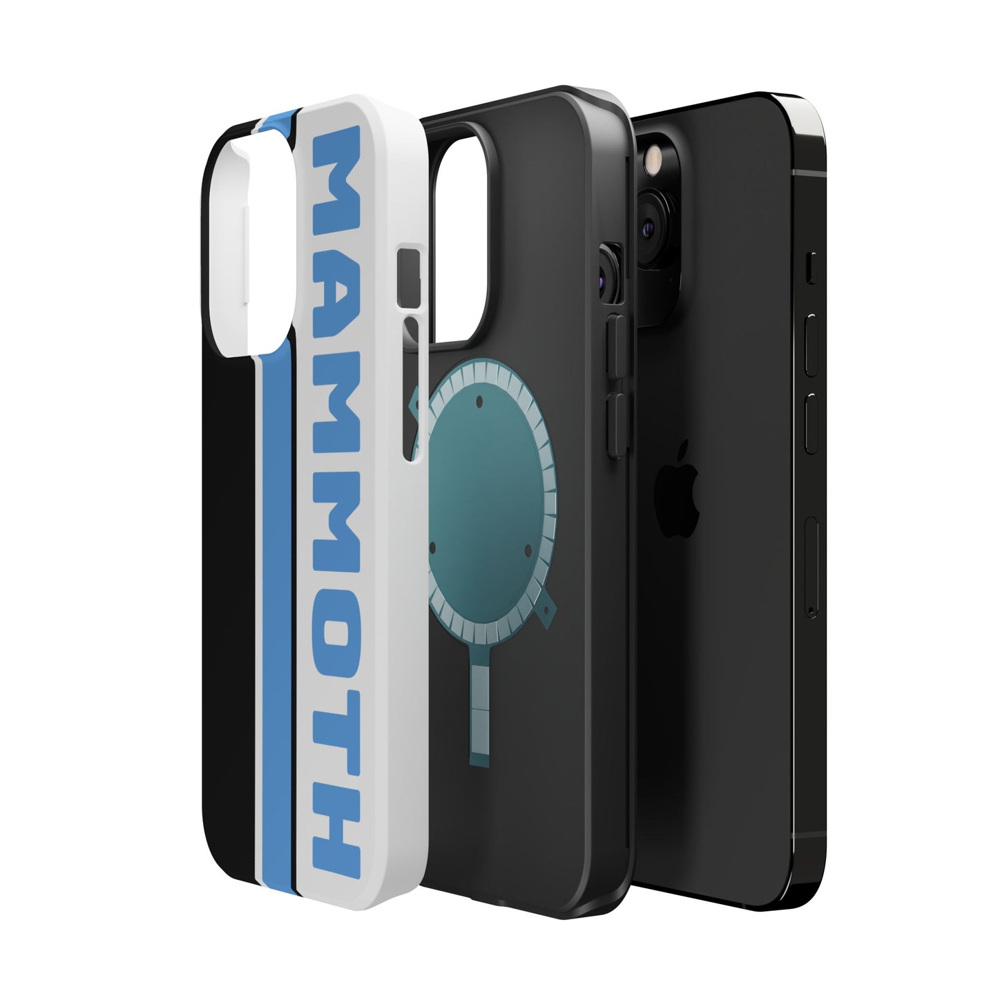 Mammoth Phone Case, Magnetic Phone Case, Retro Phone Case, Hockey Gifts