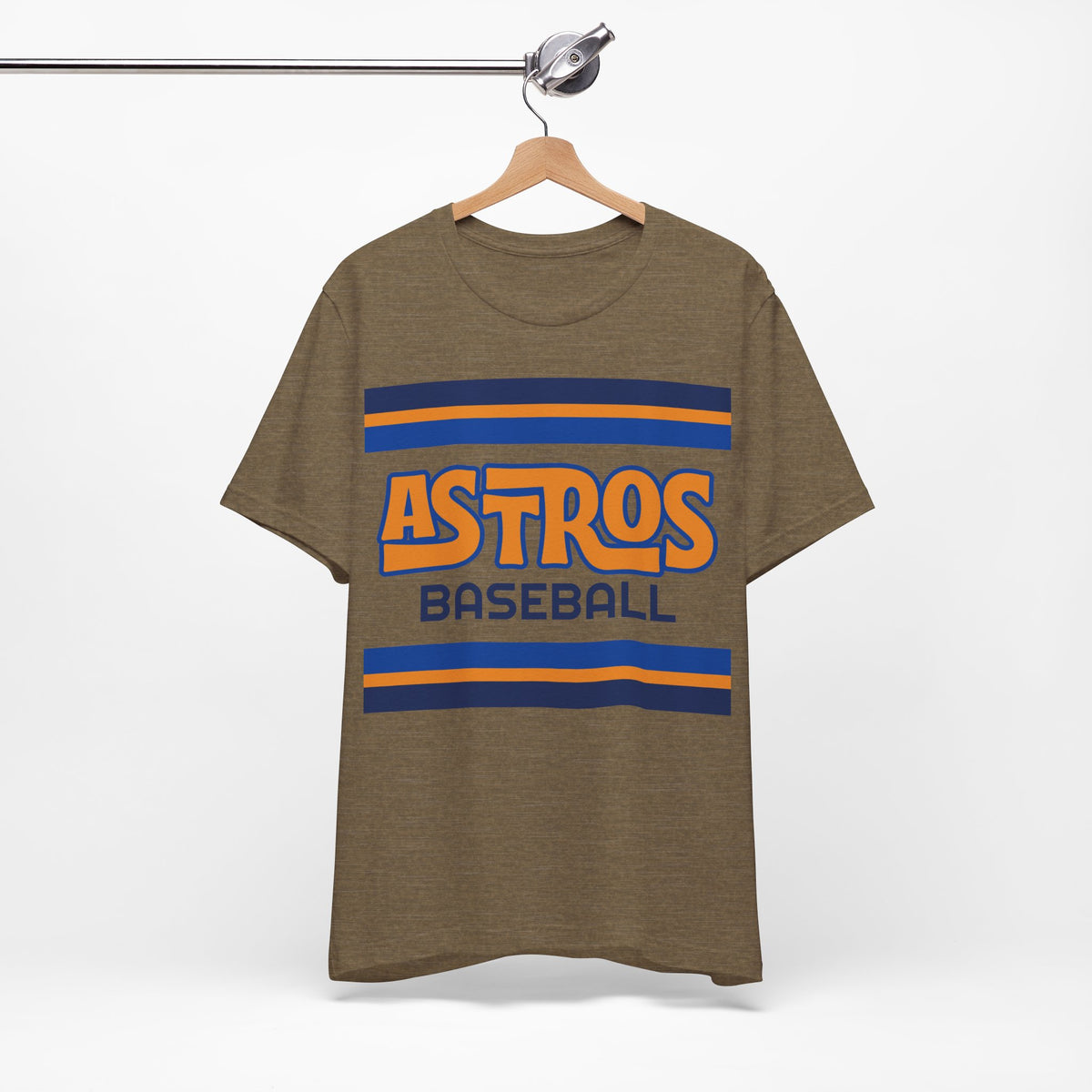 Retro Astros Shirt, Vintage Striped Astros T-Shirt