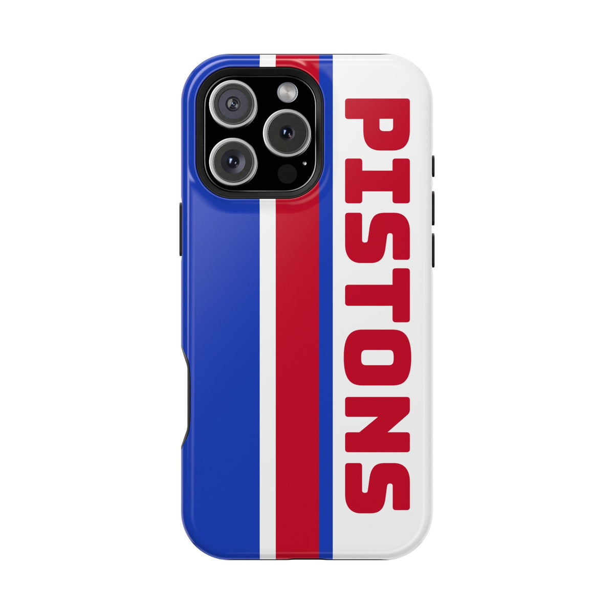 Pistons Phone Case, Magnetic Phone Case, Retro Phone Case, Basketball Gifts