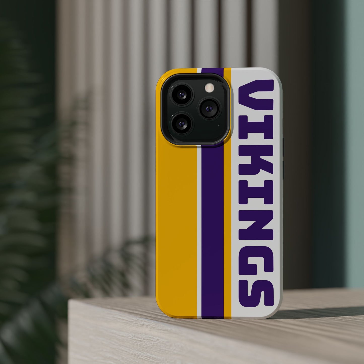 Vikings Phone Case, Magnetic Phone Case, Retro Phone Case, Football Gifts