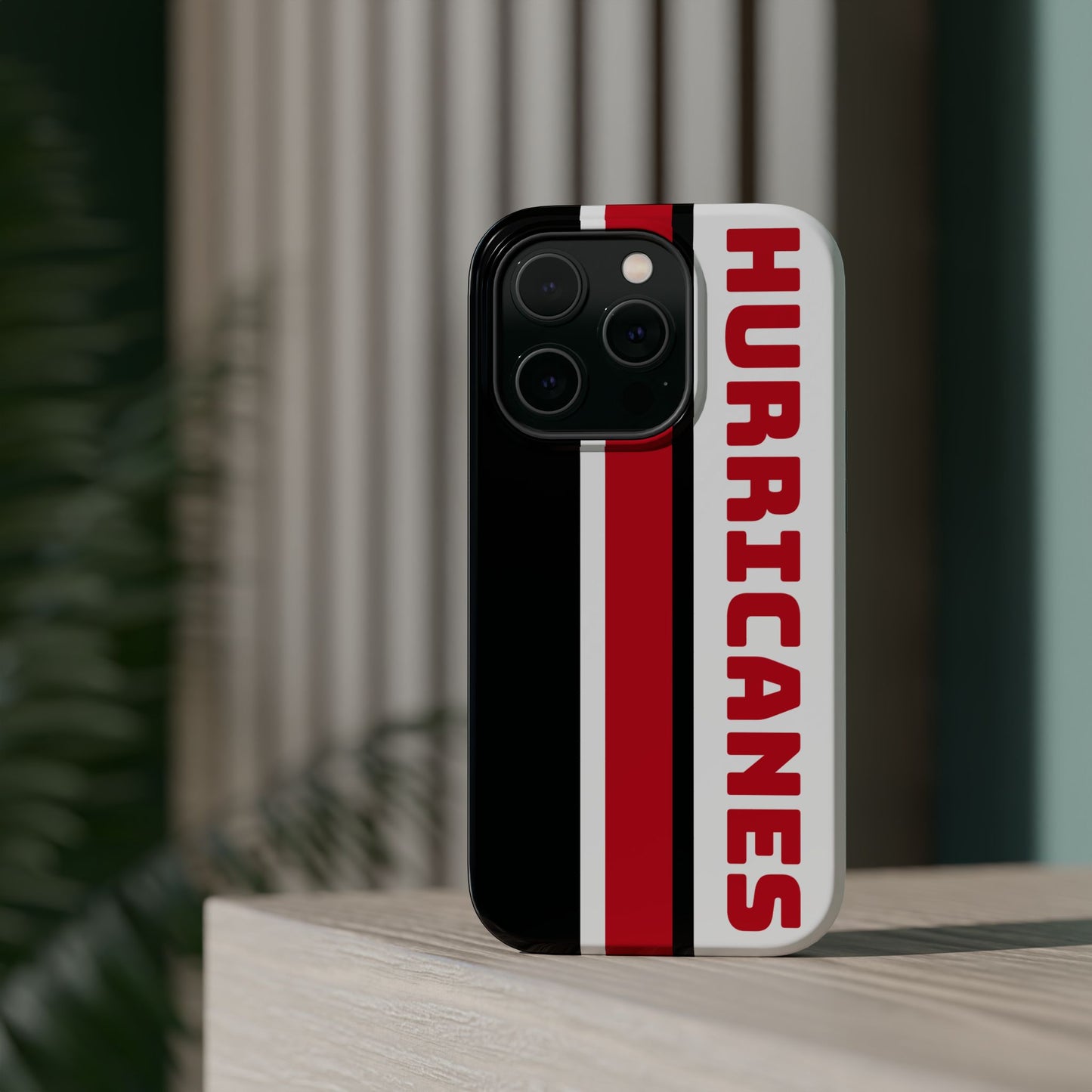 Hurricanes Phone Case, Magnetic Phone Case, Retro Phone Case, Hockey Gifts