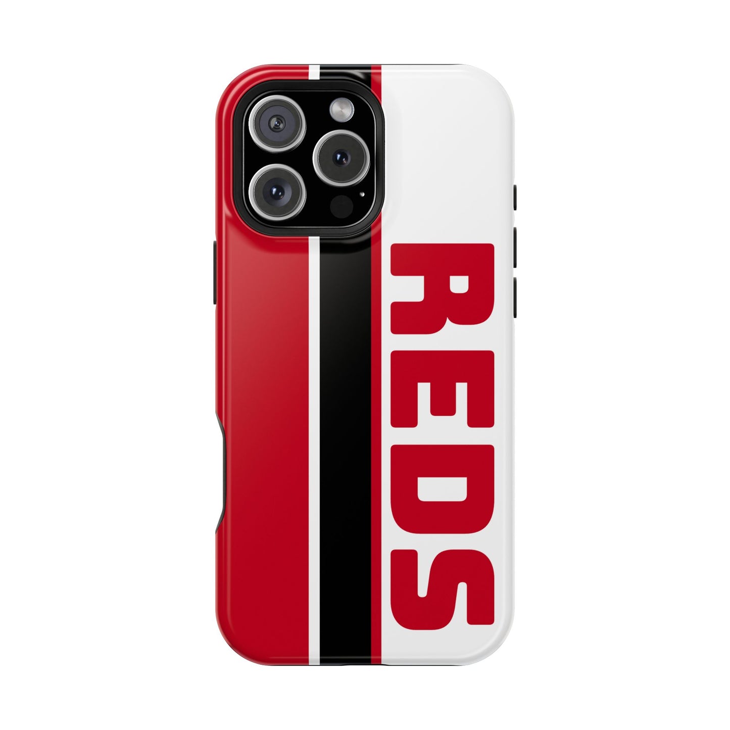 Reds Phone Case, Magnetic Phone Case, Retro Phone Case, Baseball Case for iPhone or Samsung, Reds Baseball Case