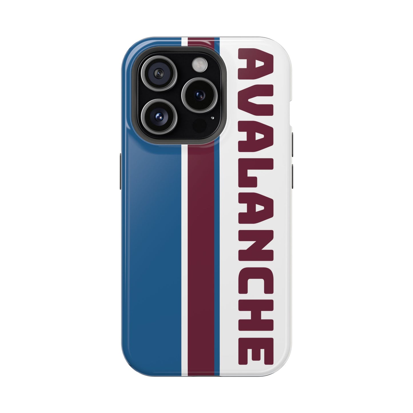 Avalanche Phone Case, Magnetic Phone Case, Retro Phone Case, Matte/Glossy Phone Case, Hockey Gifts